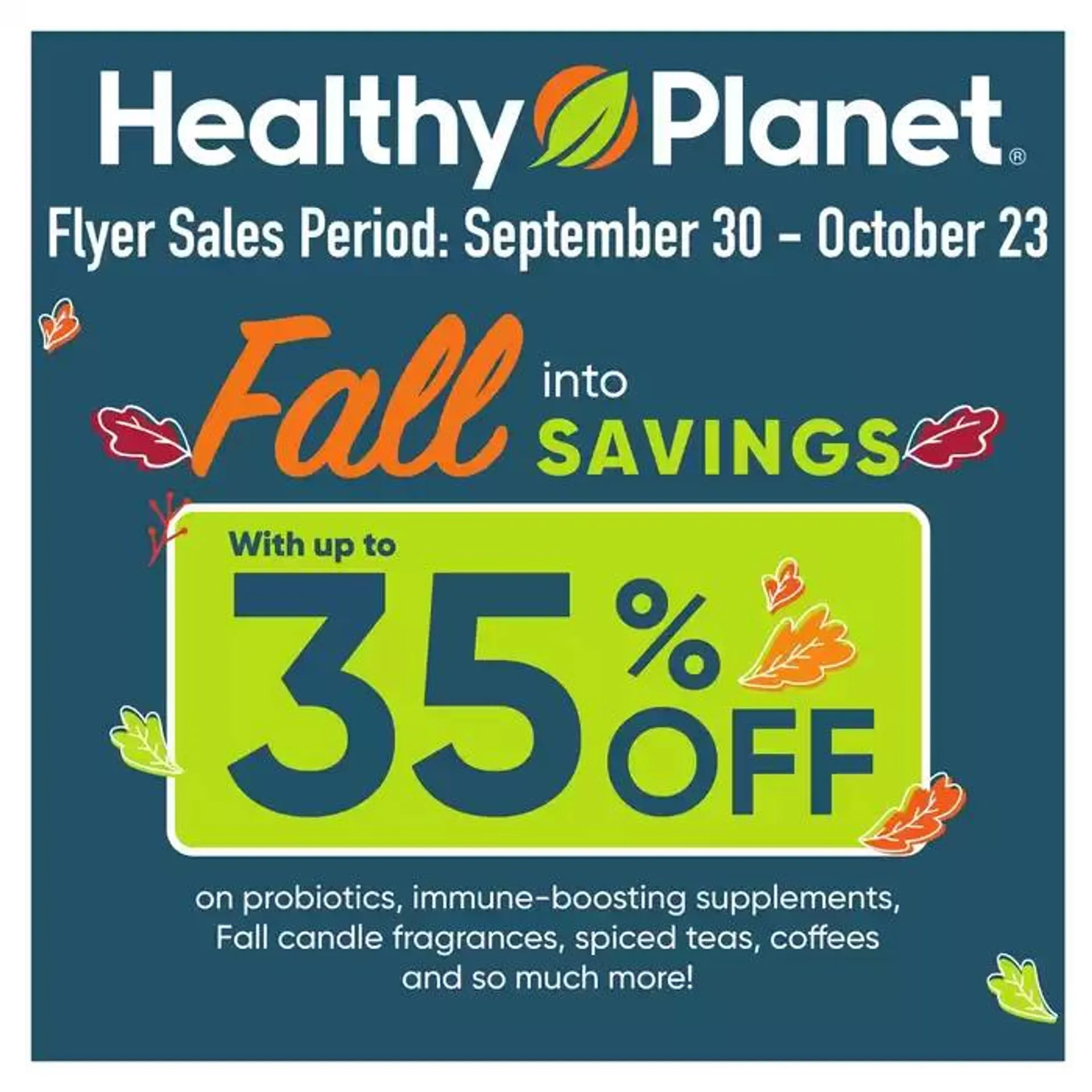 Fall Into Savings - 1