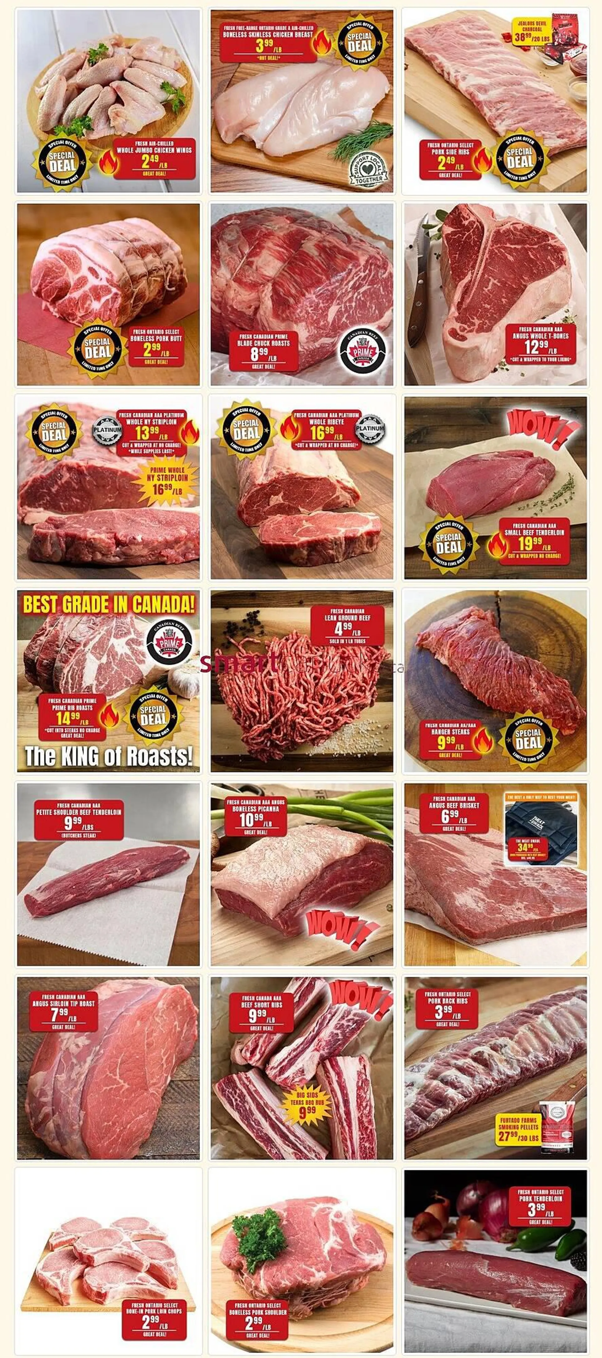 Roberts Fresh and Boxed Meats flyer from April 2 to April 8 2024 - flyer page 1