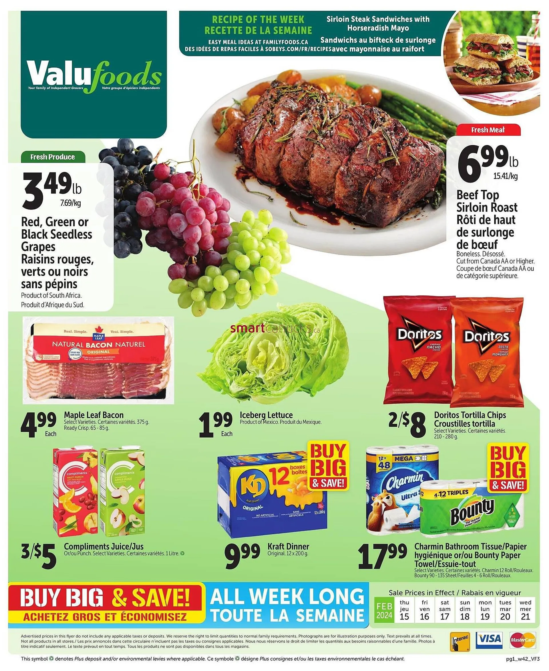 ValuFoods flyer from February 15 to February 21 2024 - flyer page 