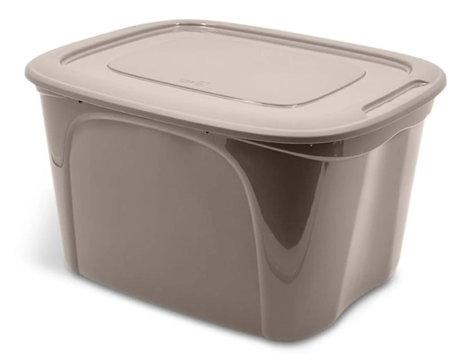 type A Stackable Storage Box with Lid, 63-L