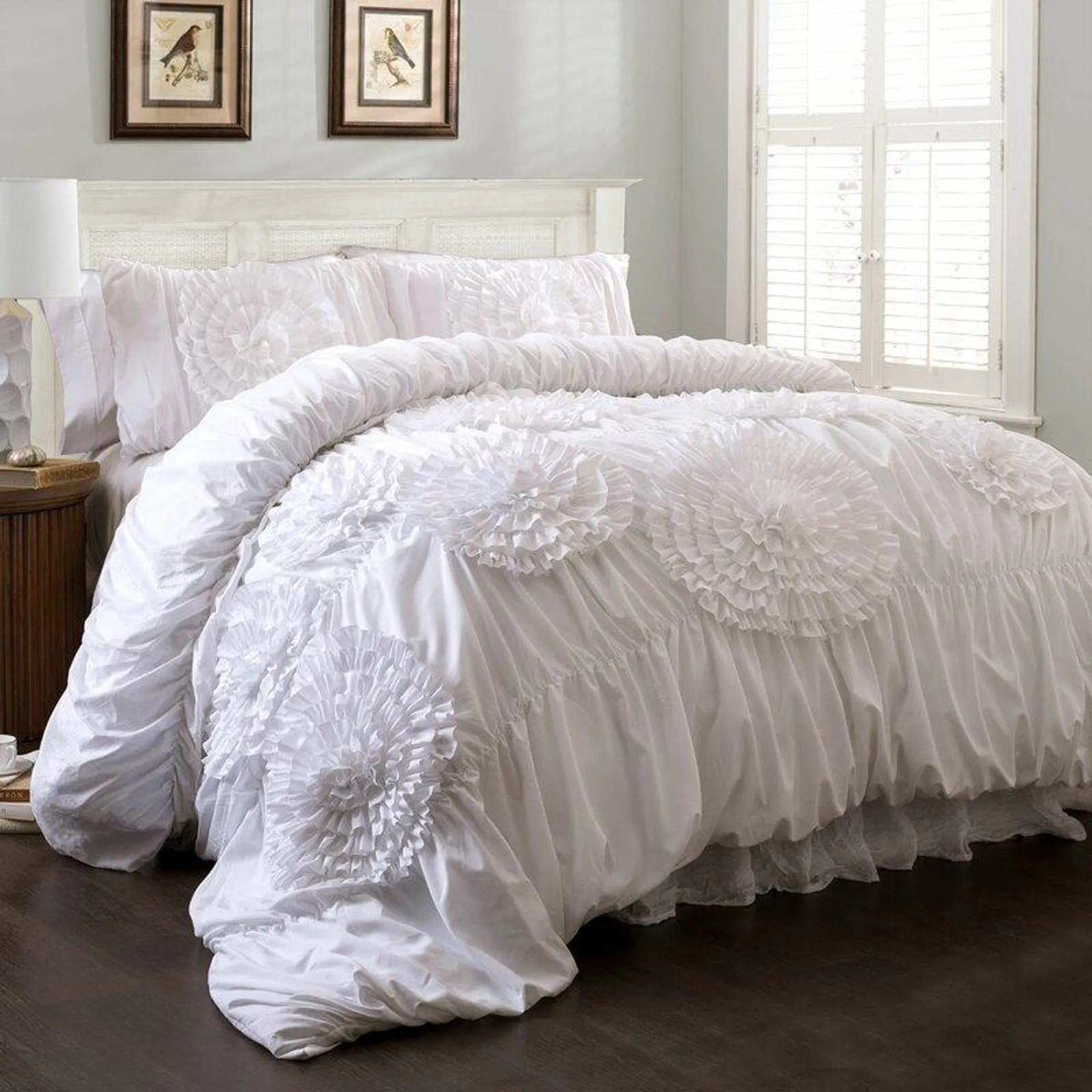 Serena Microfiber Traditional Comforter Set