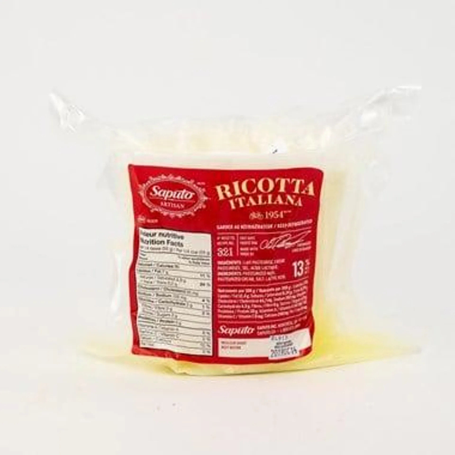 Ricotta italienne 1,2 kg