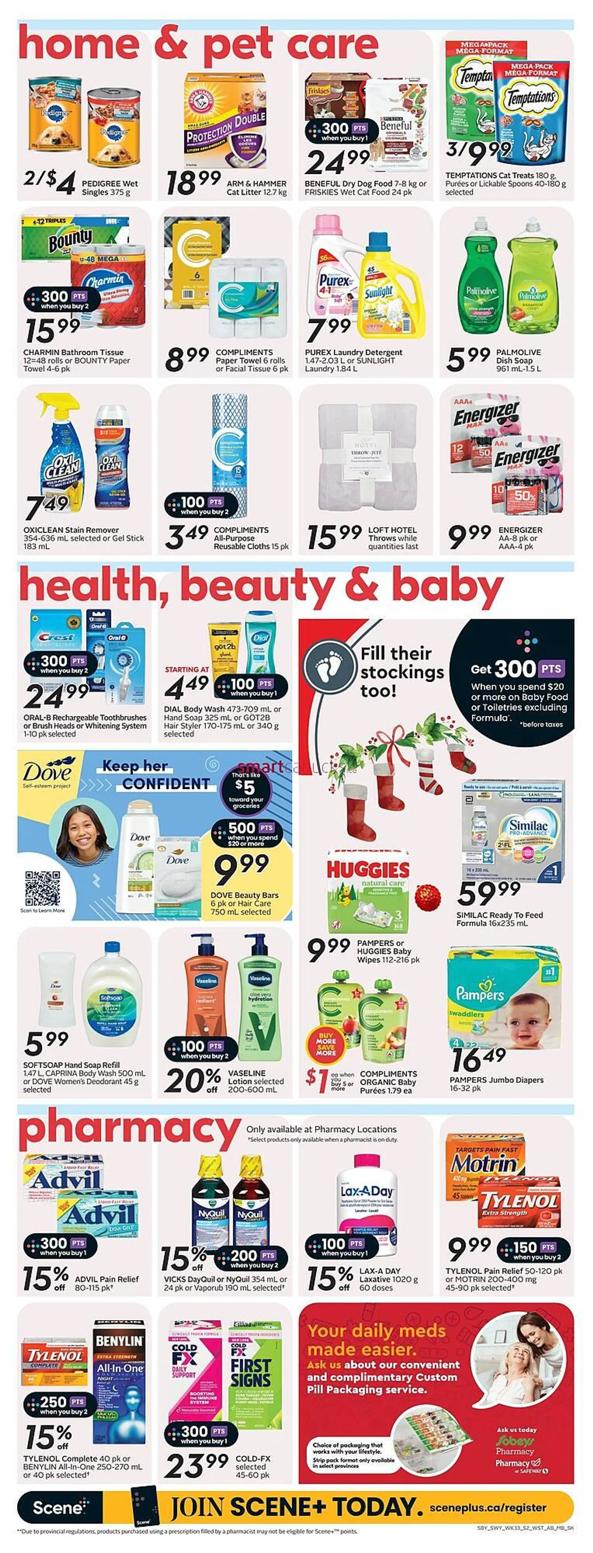 Safeway flyer from December 12 to December 18 2024 - flyer page 20