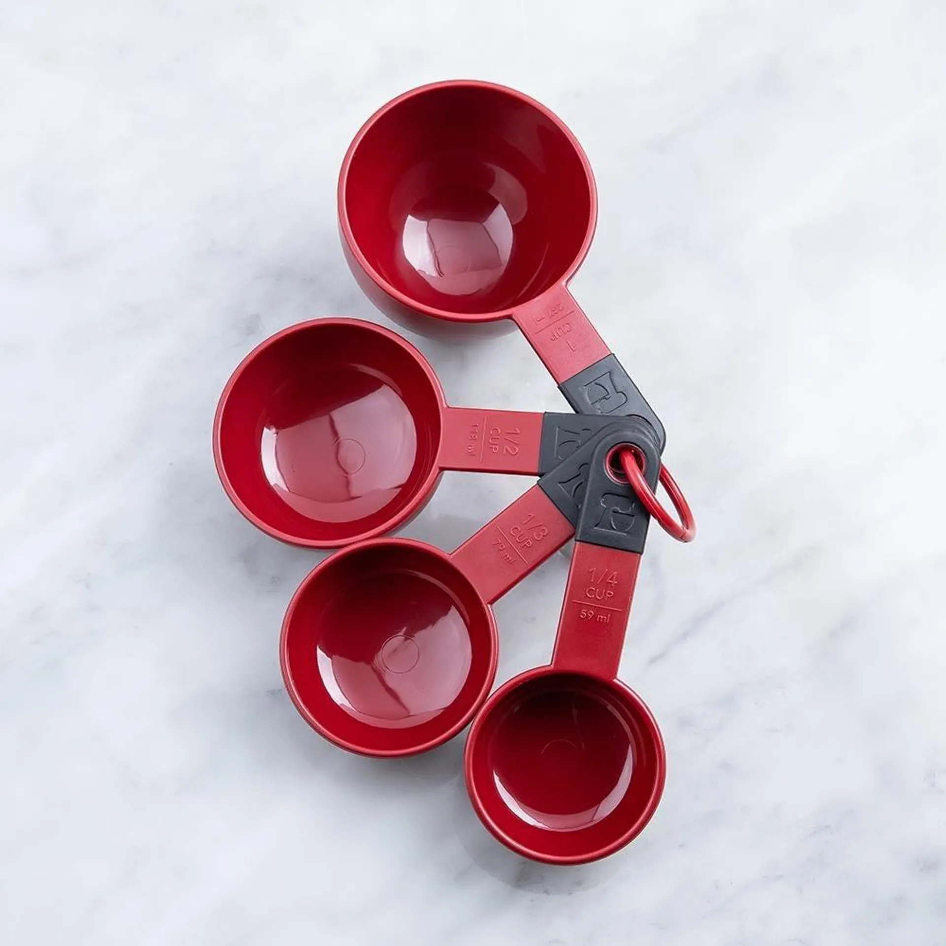 KitchenAid Classic Measuring Cup - Set of 4 (Red)