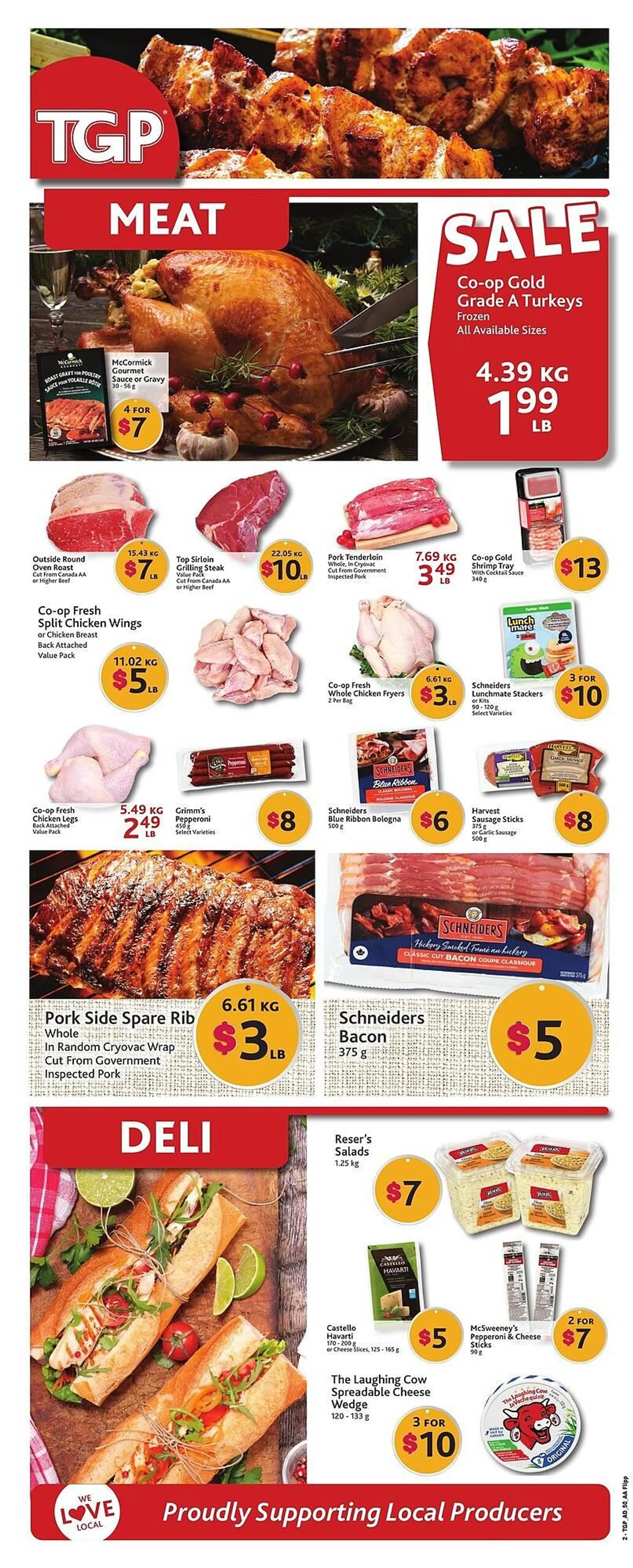 TGP The Grocery People flyer from December 5 to January 1 2025 - flyer page 2