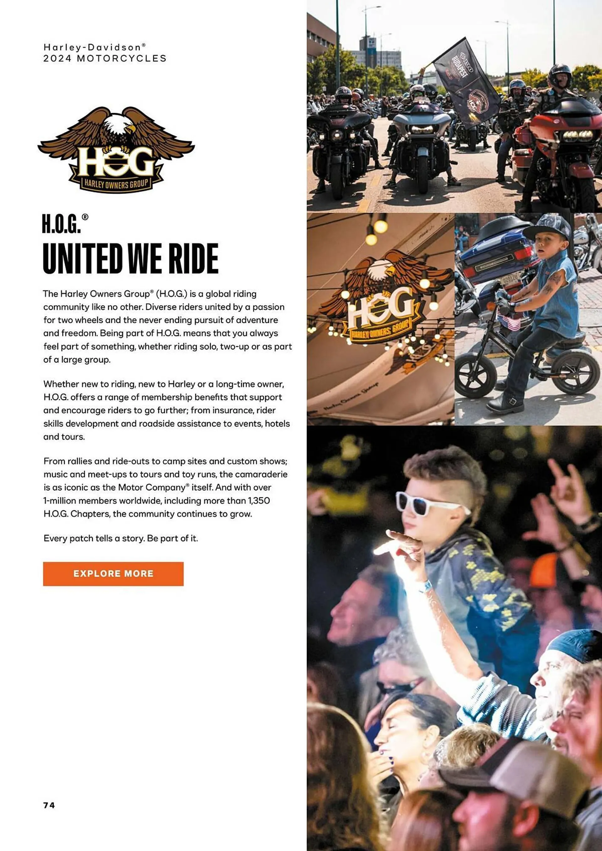 Harley Davidson flyer from February 5 to February 5 2025 - flyer page 74