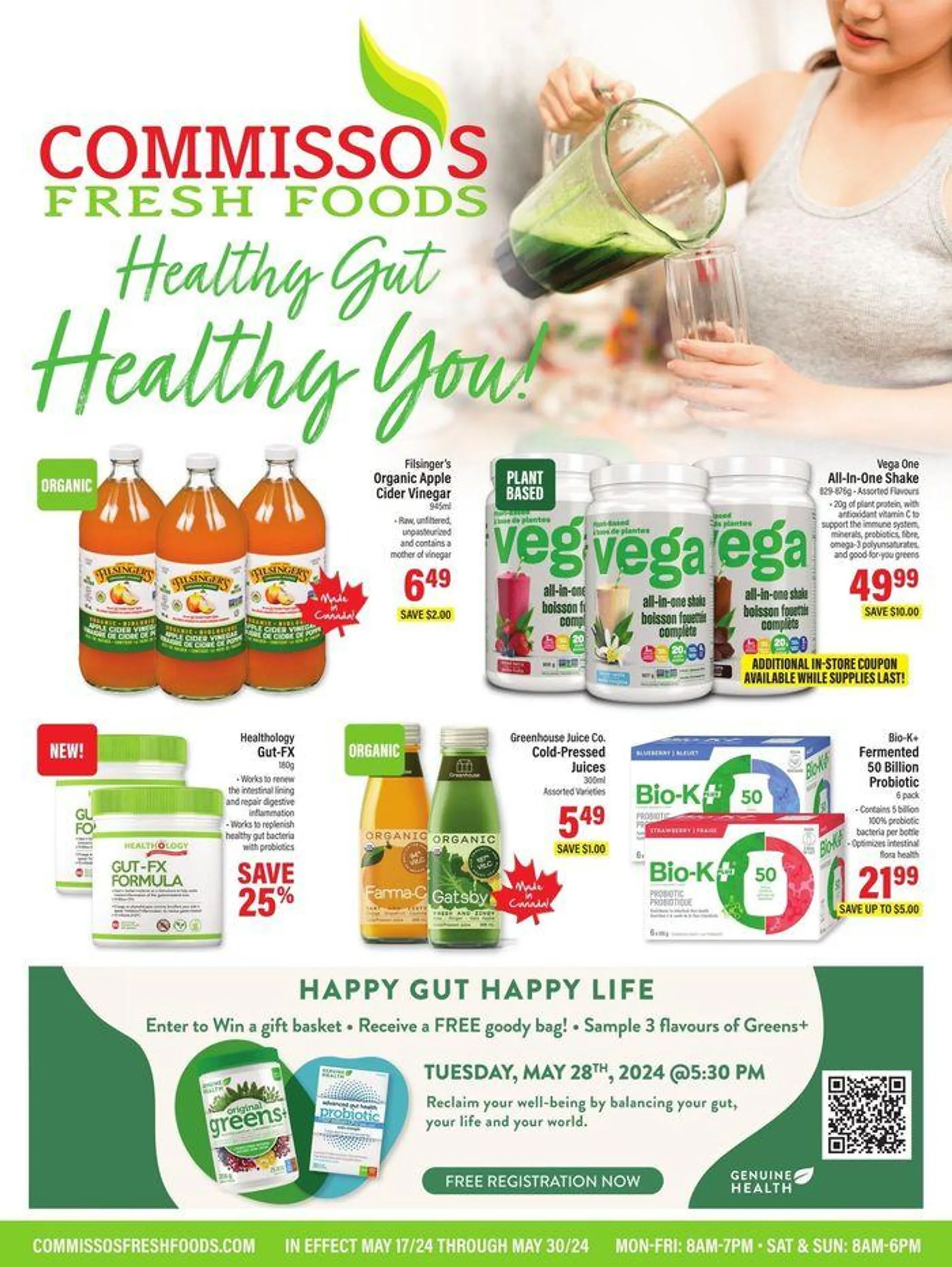 Commissos Fresh Foods weeky flyer - 1