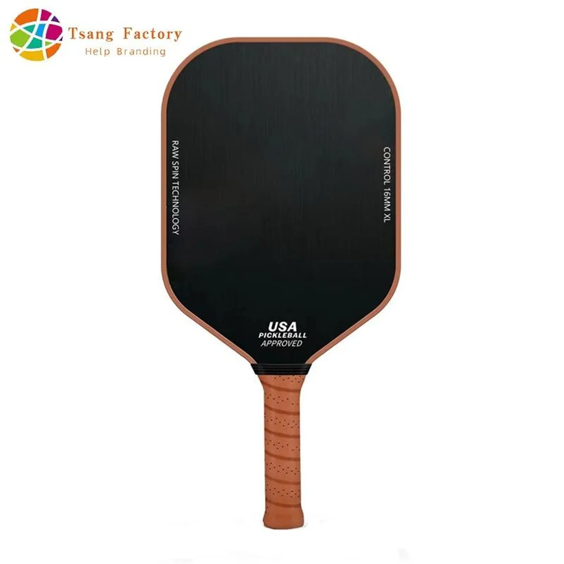 16MM Pickleball Paddle T700 Carbon Fiber Frosted Surface Unibody Thermoformed Enhanced Power Sweet Spot Pickleball Racket USAPA