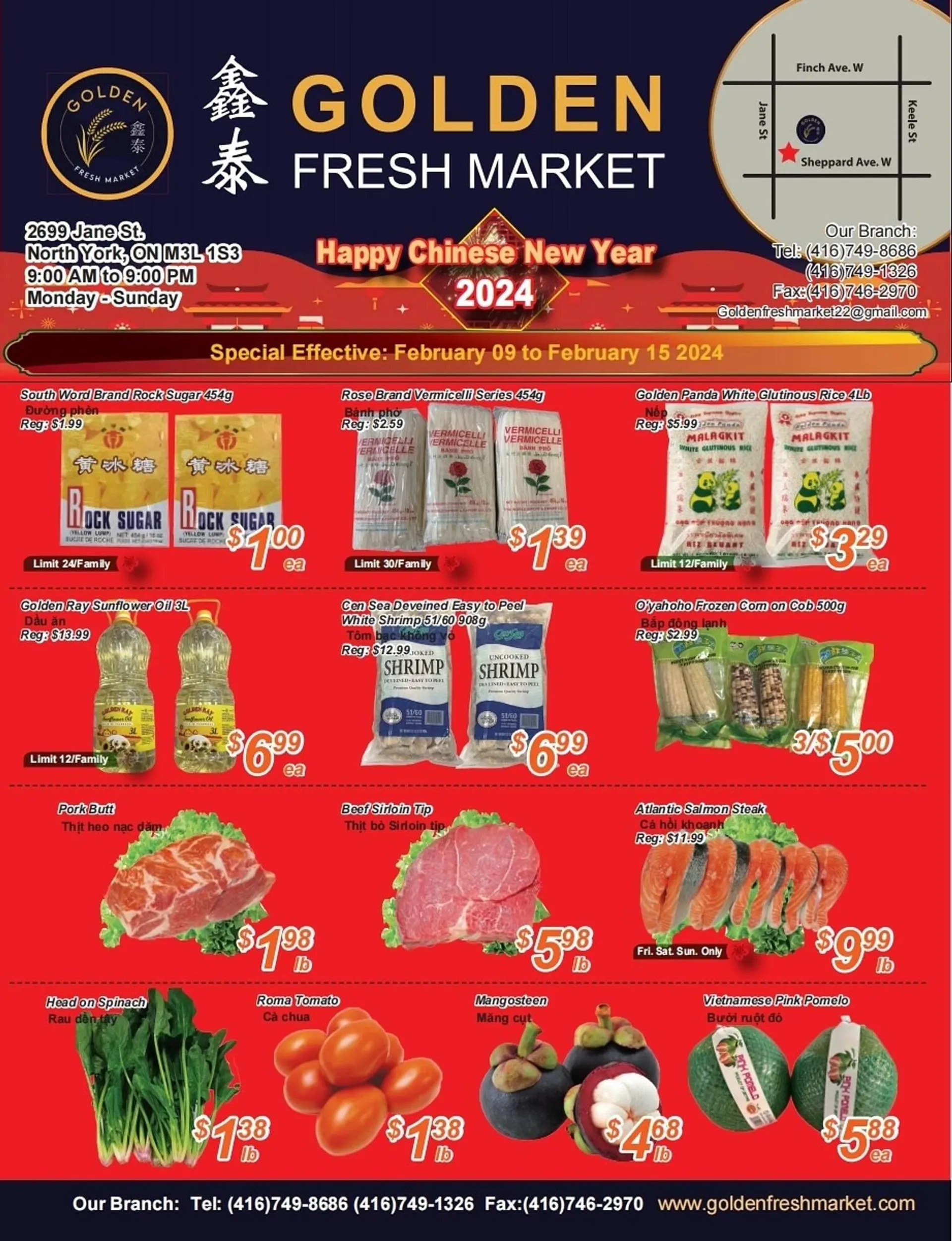 Golden Fresh Market flyer from February 9 to February 15 2024 - flyer page 