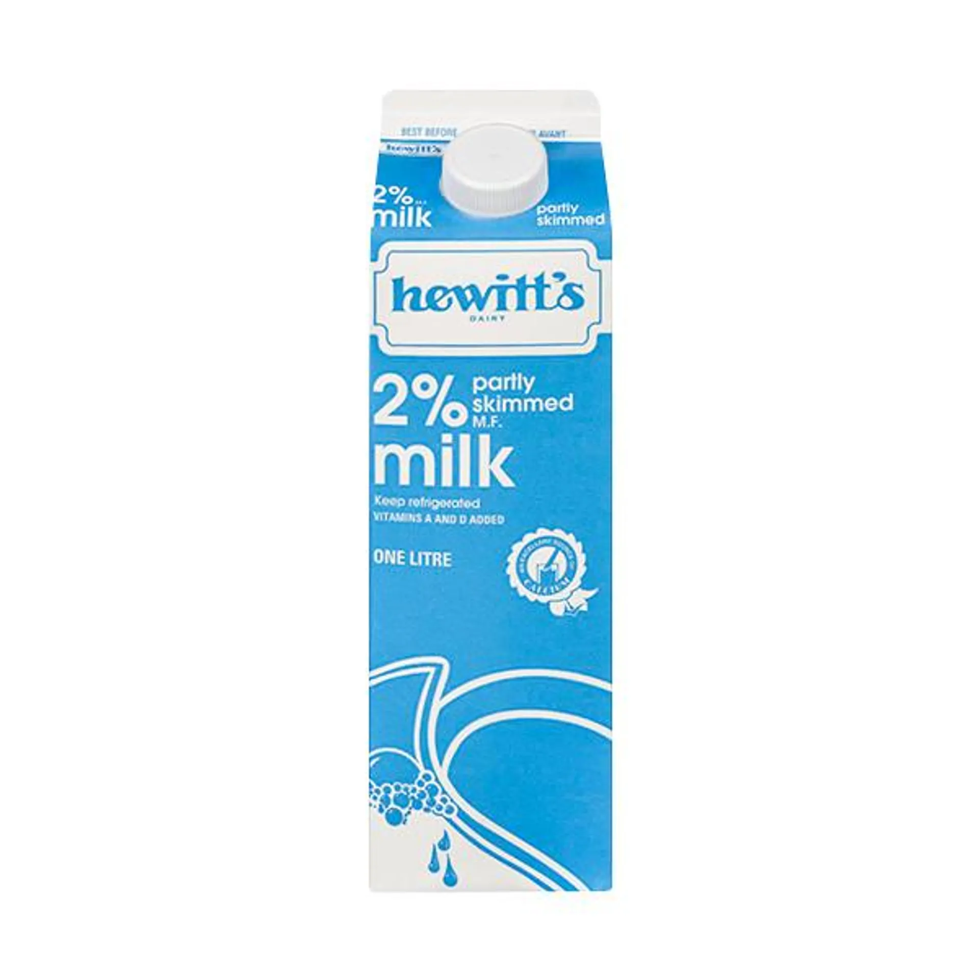 Hewitt's 2% Milk - 1 L