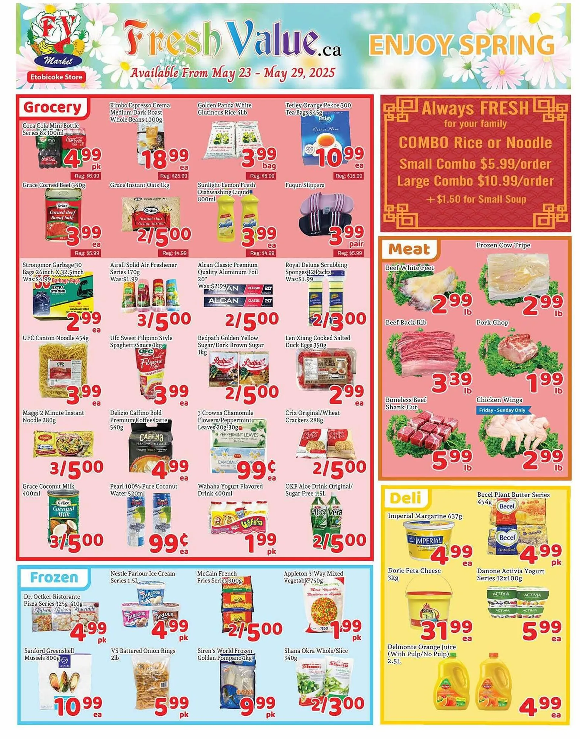 Fresh Value flyer from May 23 to May 30 2025 - flyer page 1