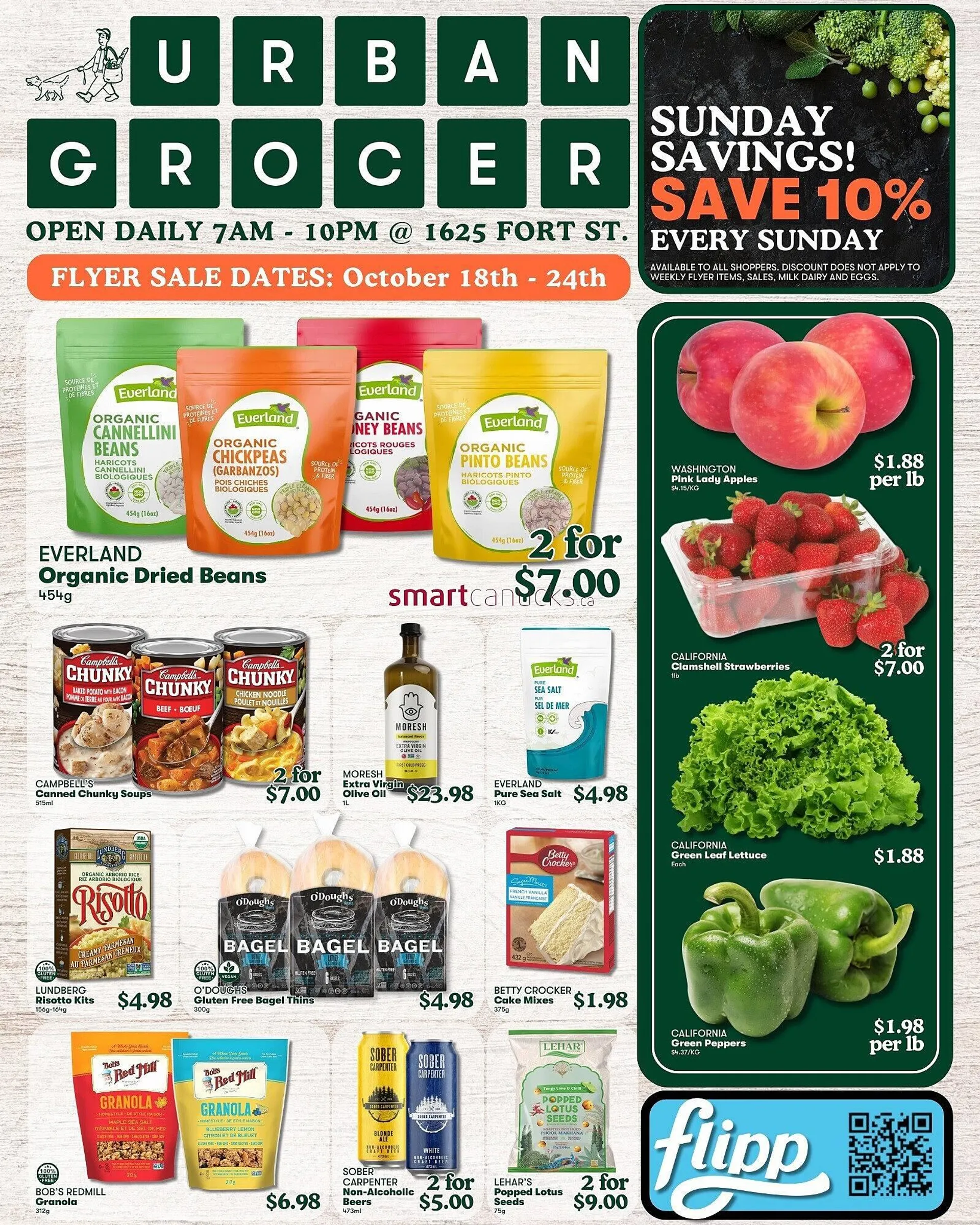 Urban Grocer flyer - 1