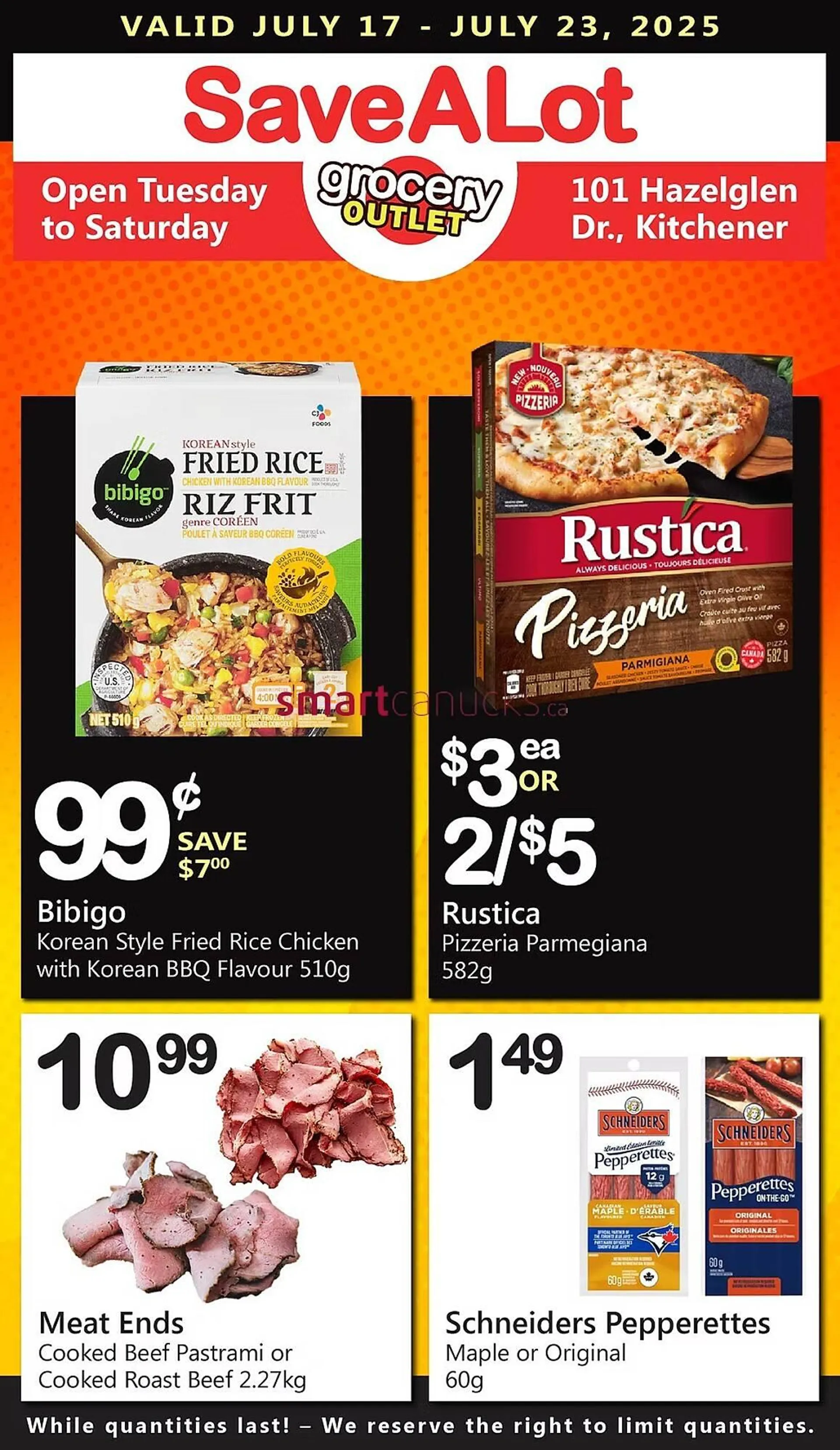 Save on Foods flyer from July 17 to July 23 2025 - flyer page 1