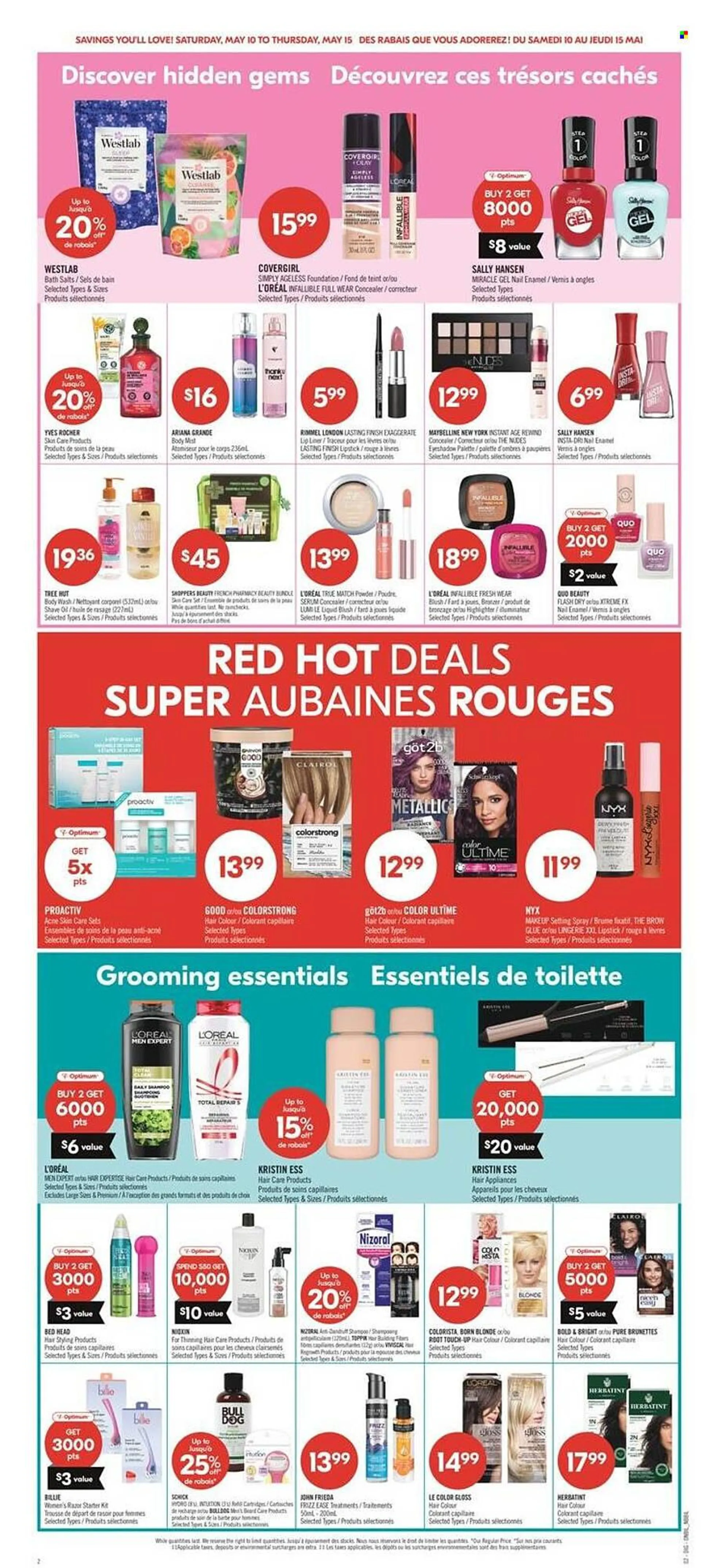Shoppers Drug Mart flyer from May 10 to May 15 2025 - flyer page 14