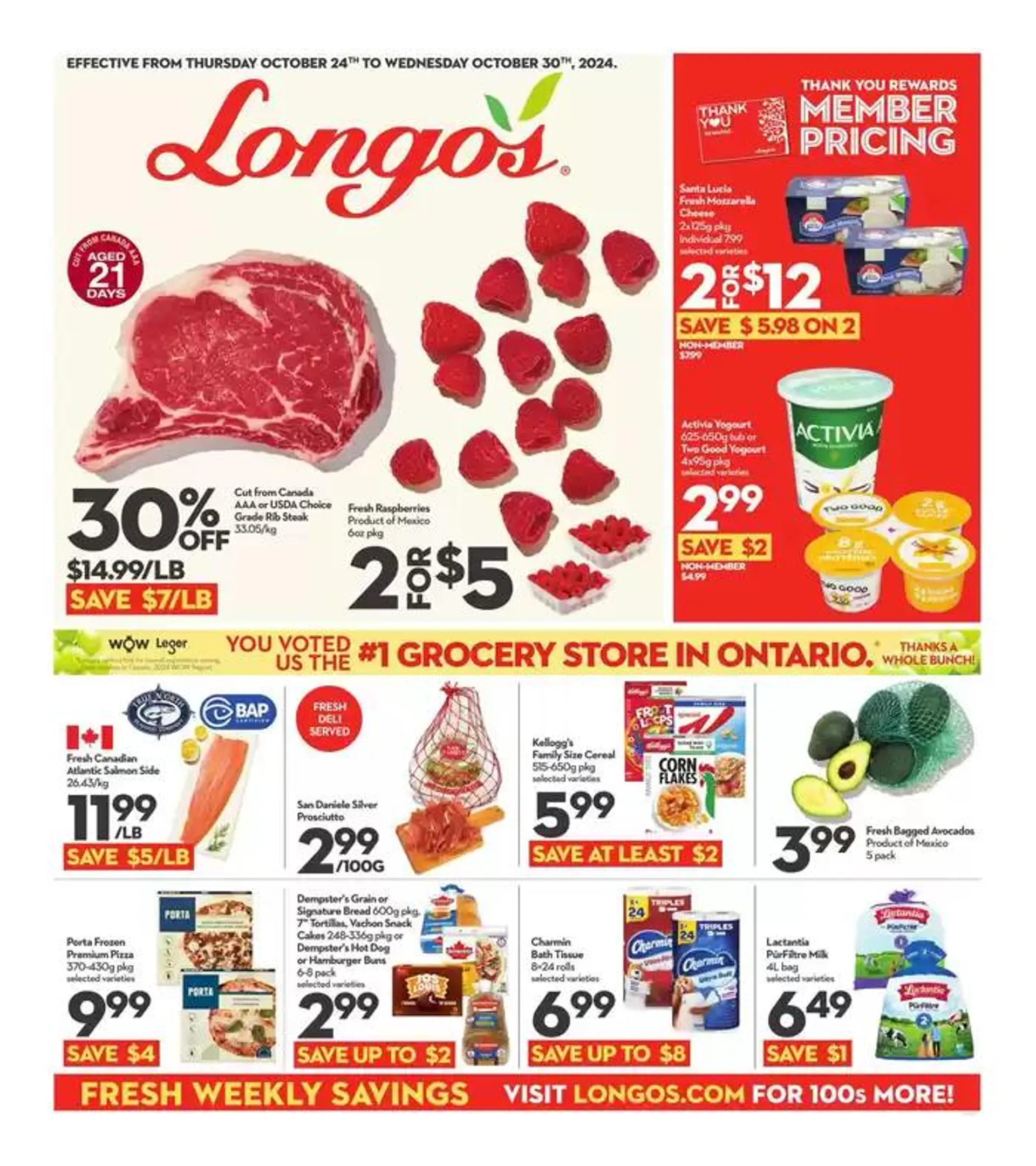 Weekly Flyer from October 24 to October 30 2024 - flyer page 1