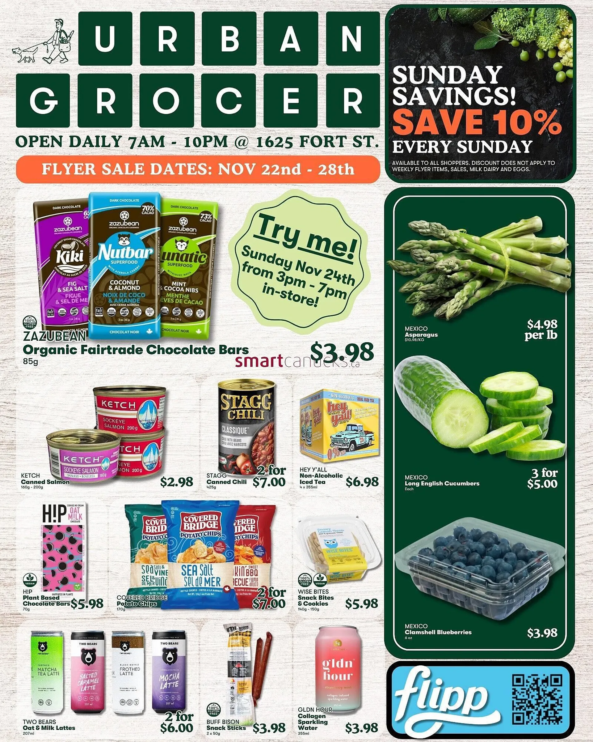 Urban Grocer flyer - 1