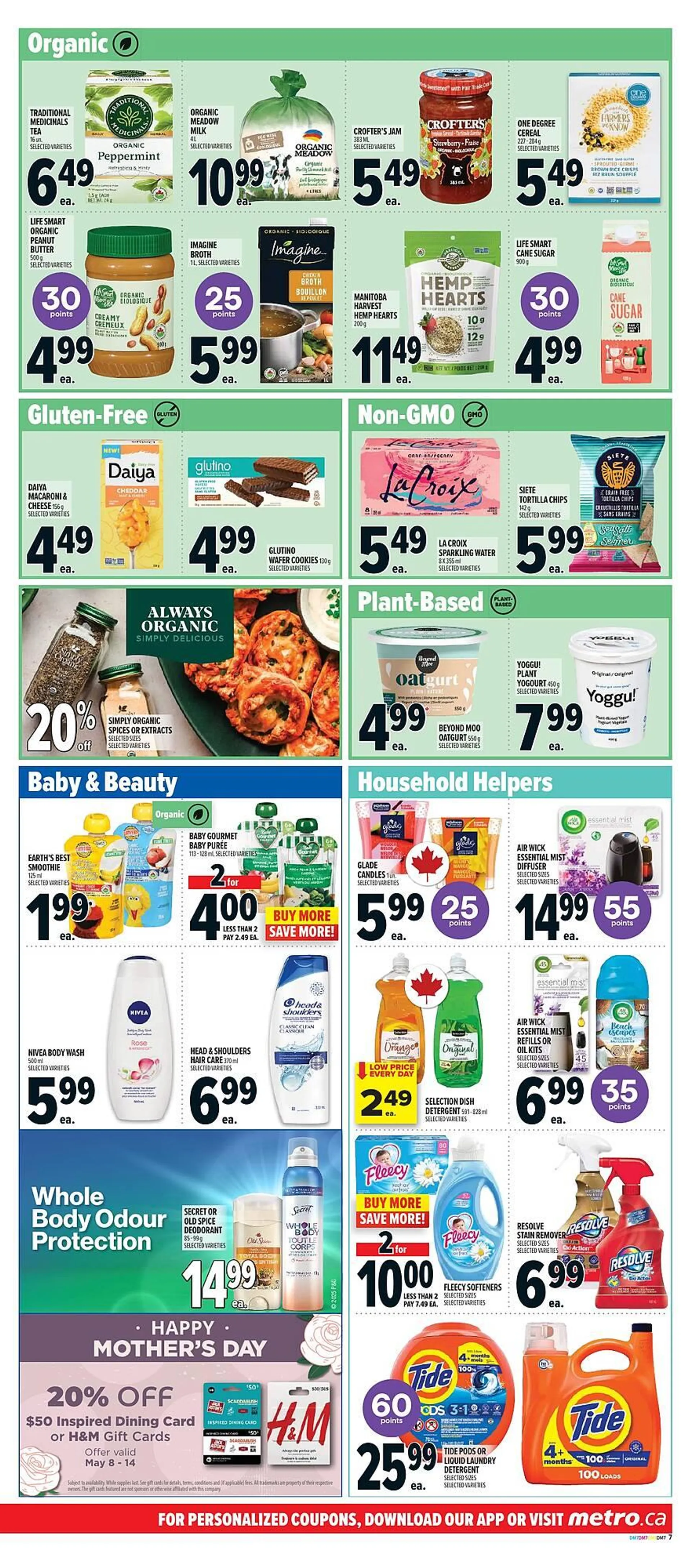 Metro flyer from May 8 to May 14 2025 - flyer page 16