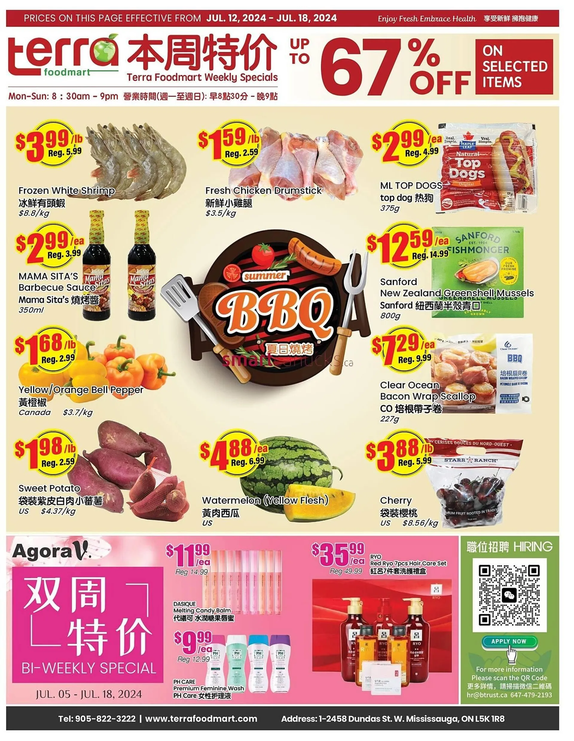 Terra Foodmart flyer - 1