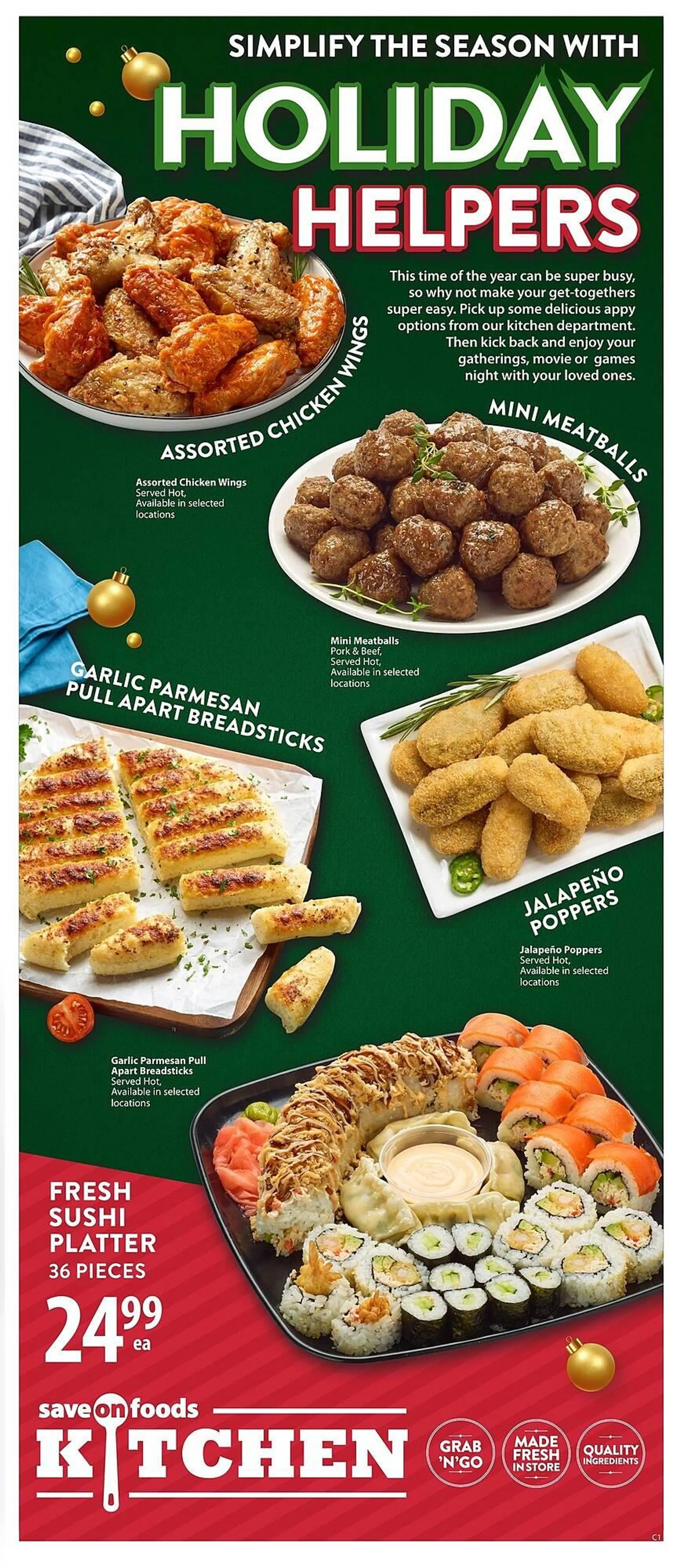 Save on Foods flyer from December 19 to December 25 2024 - flyer page 11