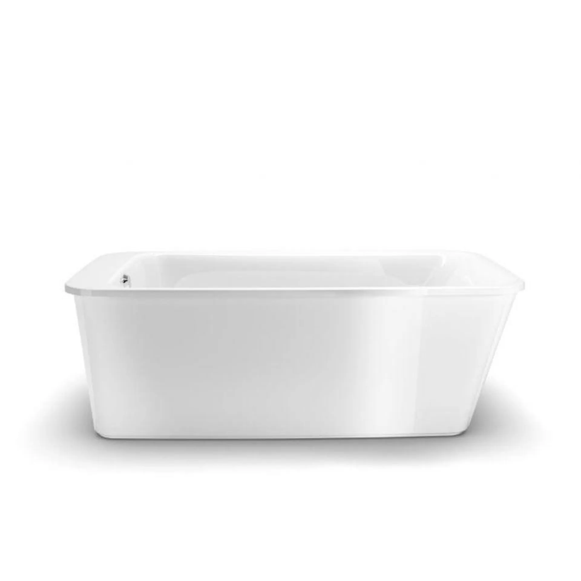 Freestanding Tub Lounge, White Apron, 64x34 105798-000-001