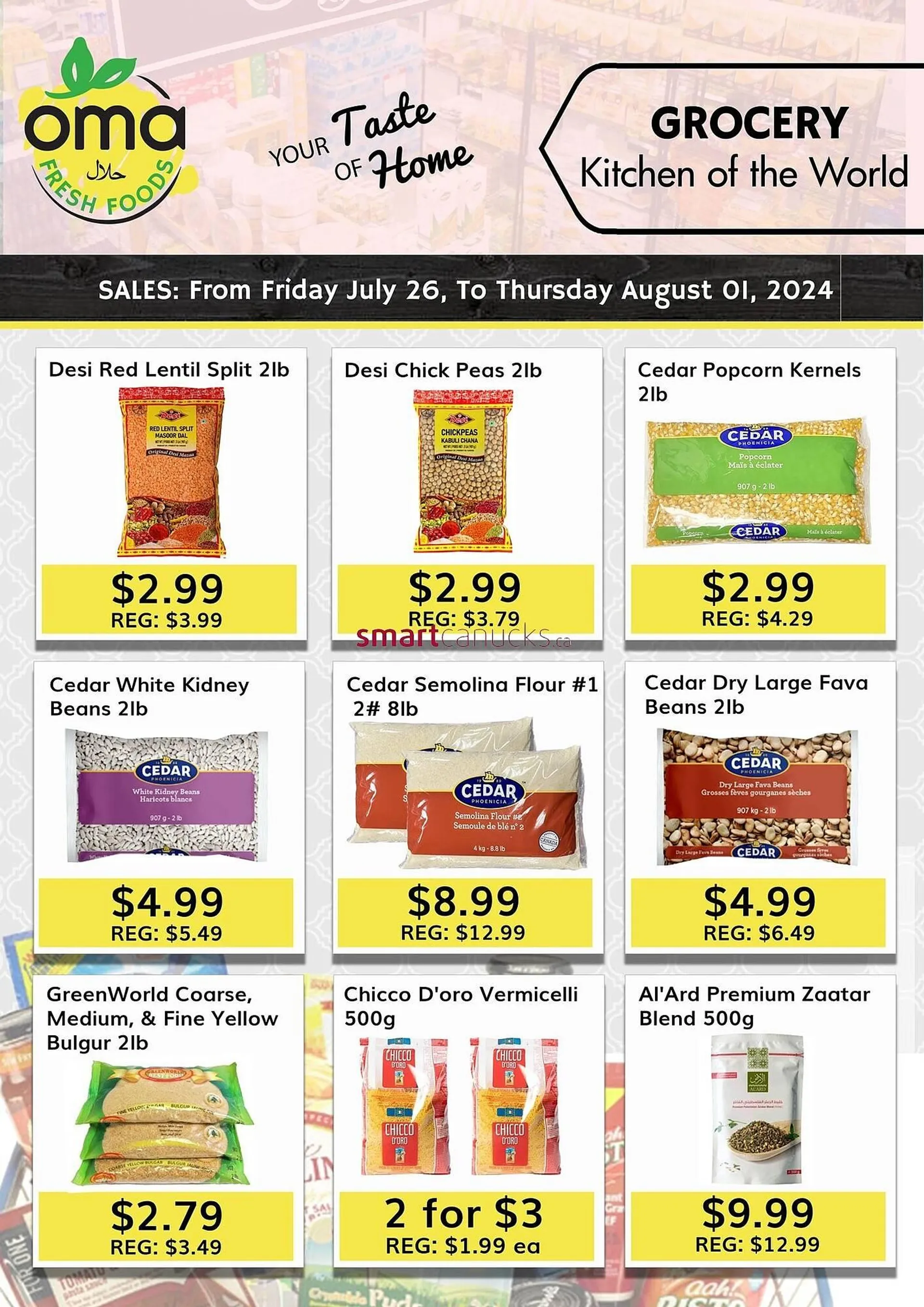 Oma Fresh Foods flyer from July 26 to August 1 2024 - flyer page 4