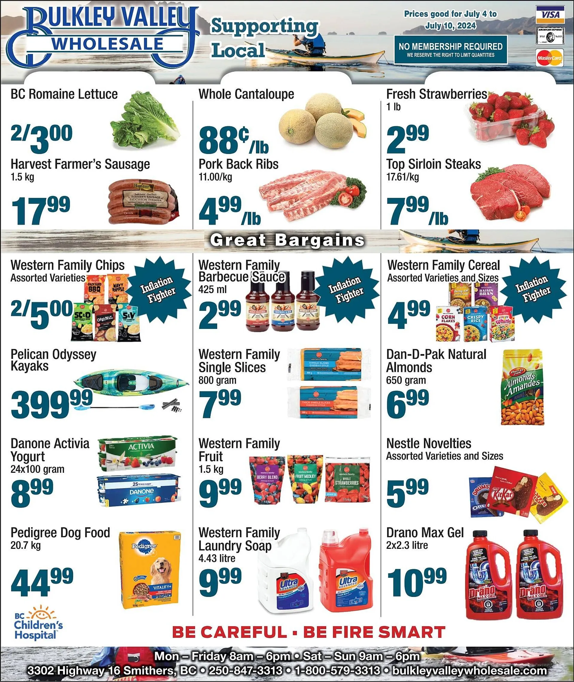 Bulkley Valley Wholesale flyer - 1