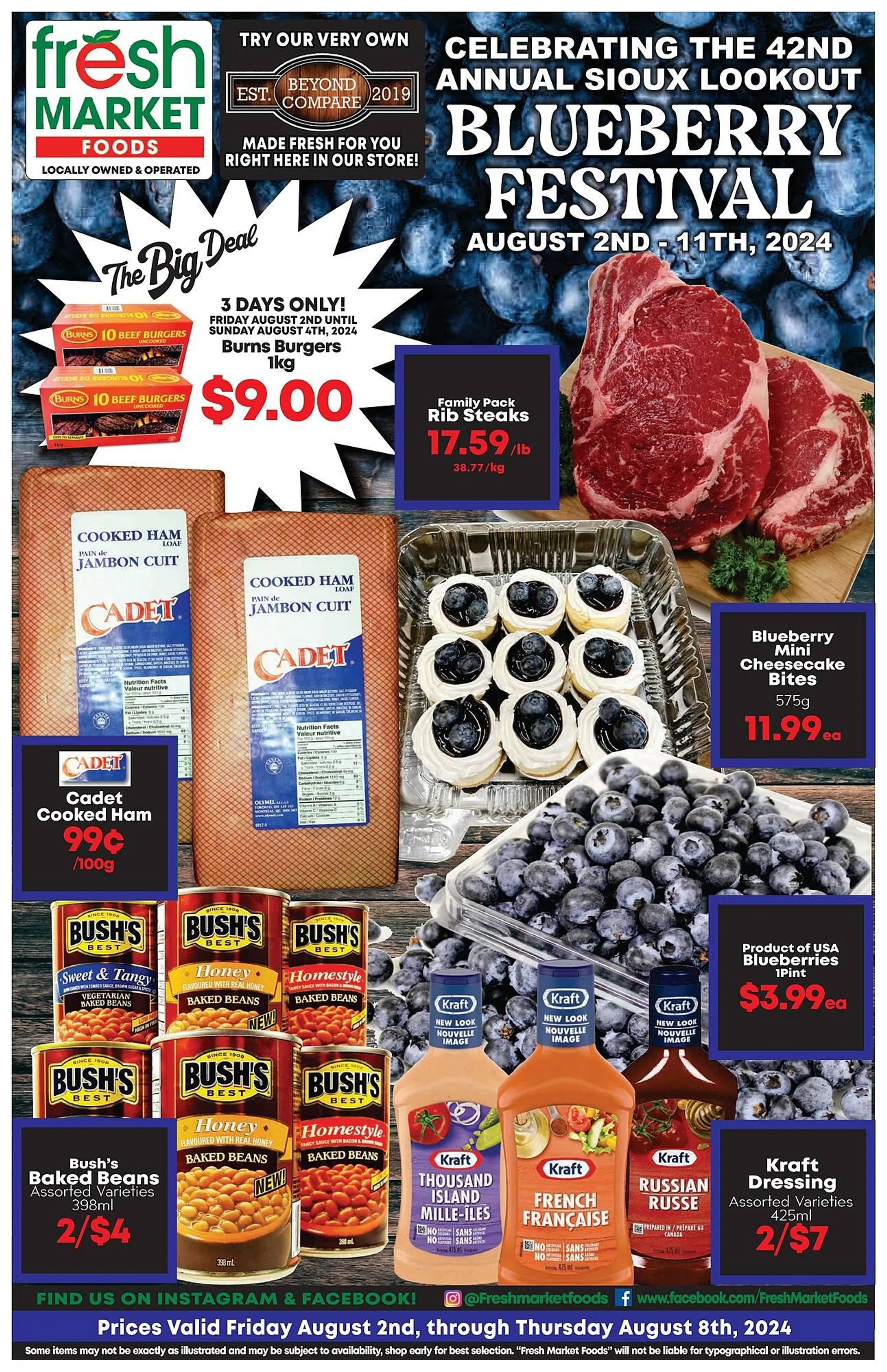 Fresh Market Foods flyer - 1