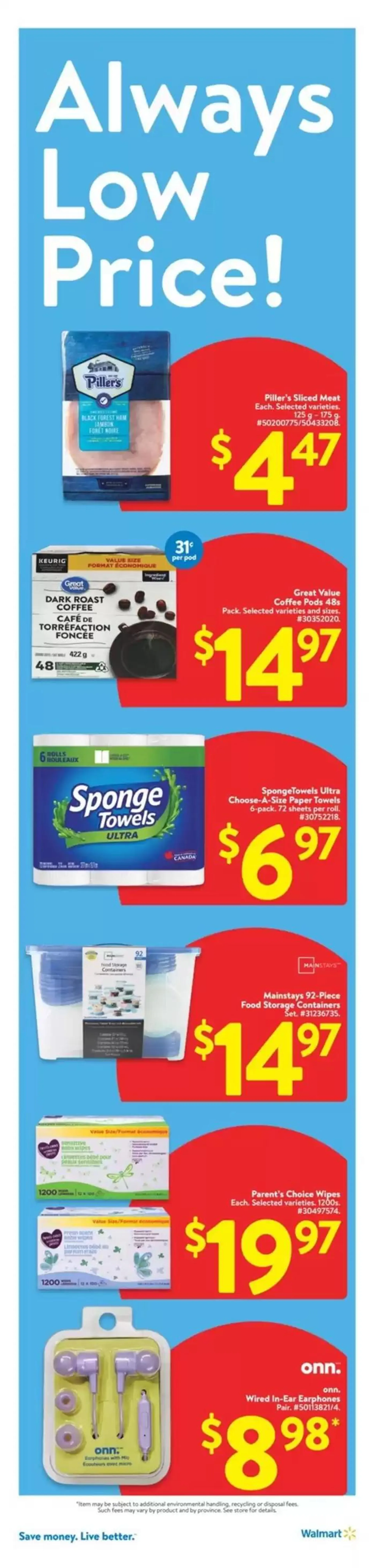 Walmart flyer from October 10 to October 16 2024 - flyer page 25