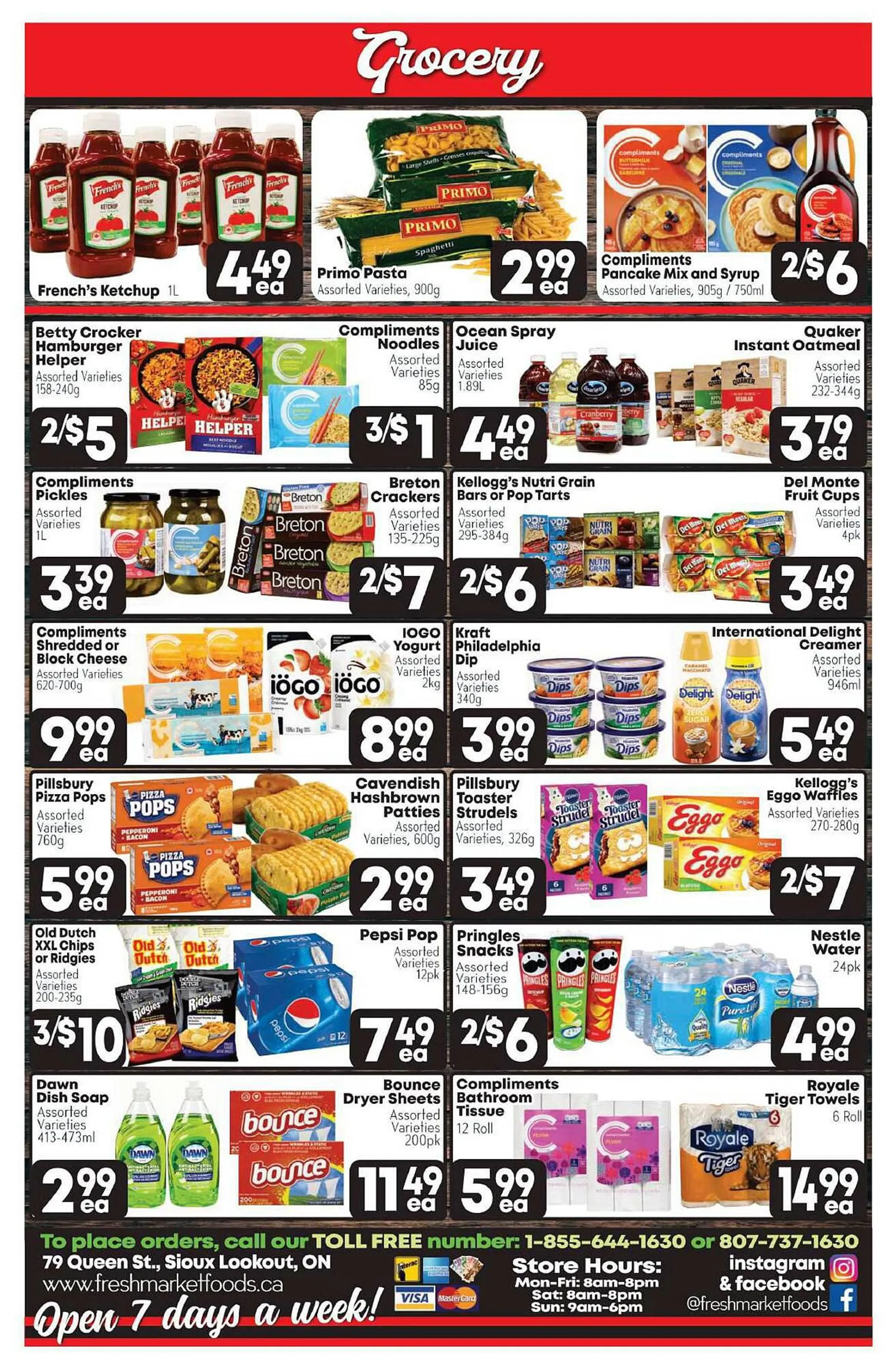 Fresh Market Foods flyer from April 5 to April 11 2024 - flyer page 4