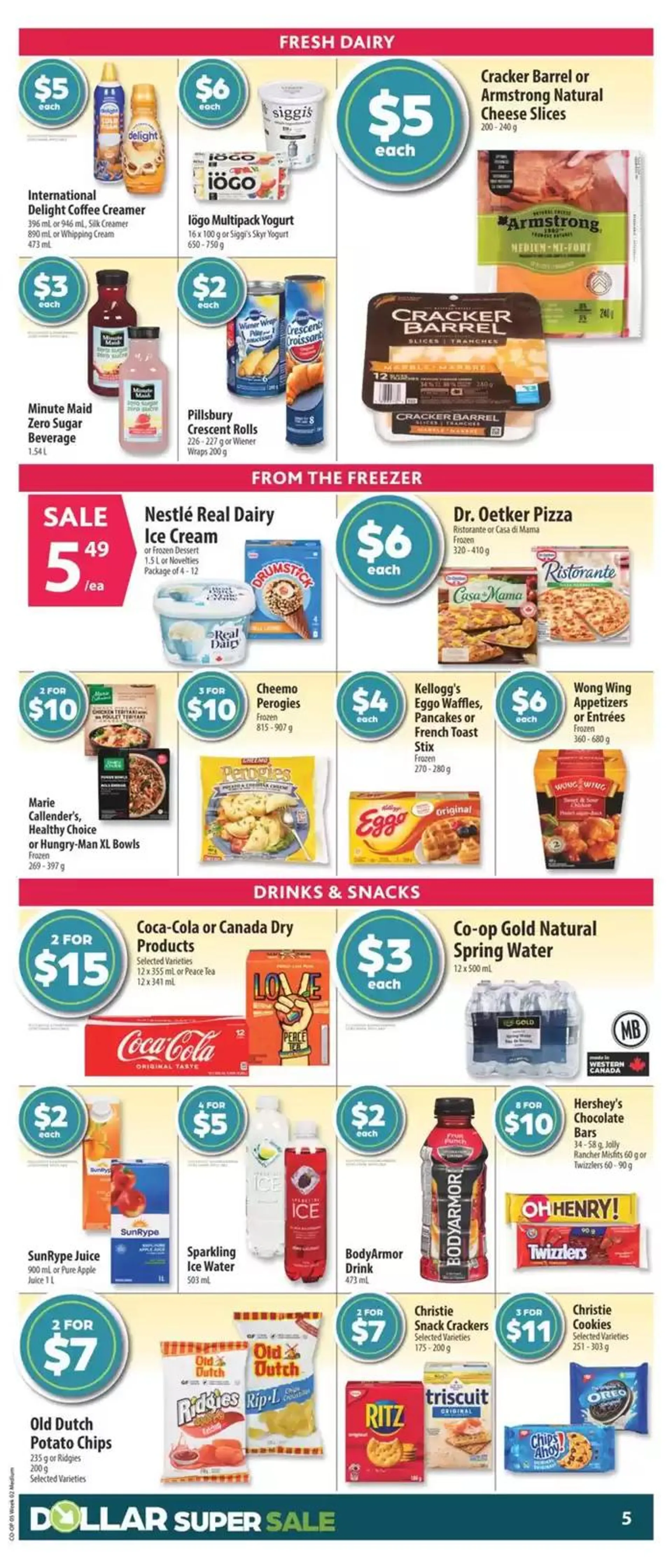 Dollar Super Sale from January 3 to January 8 2025 - flyer page 6