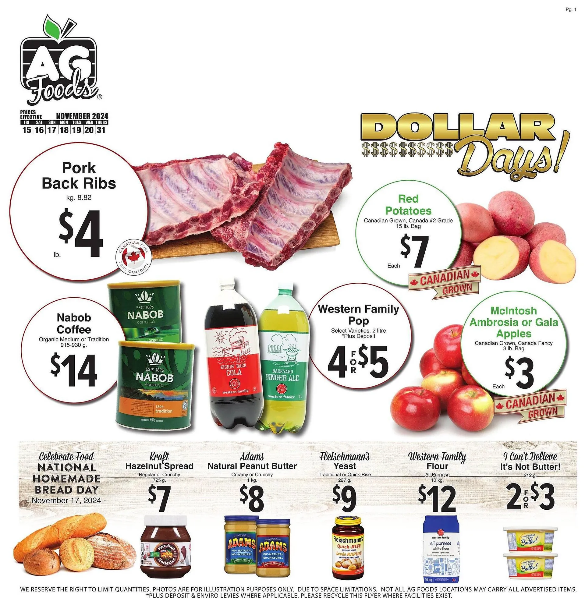 AG Foods flyer - 1