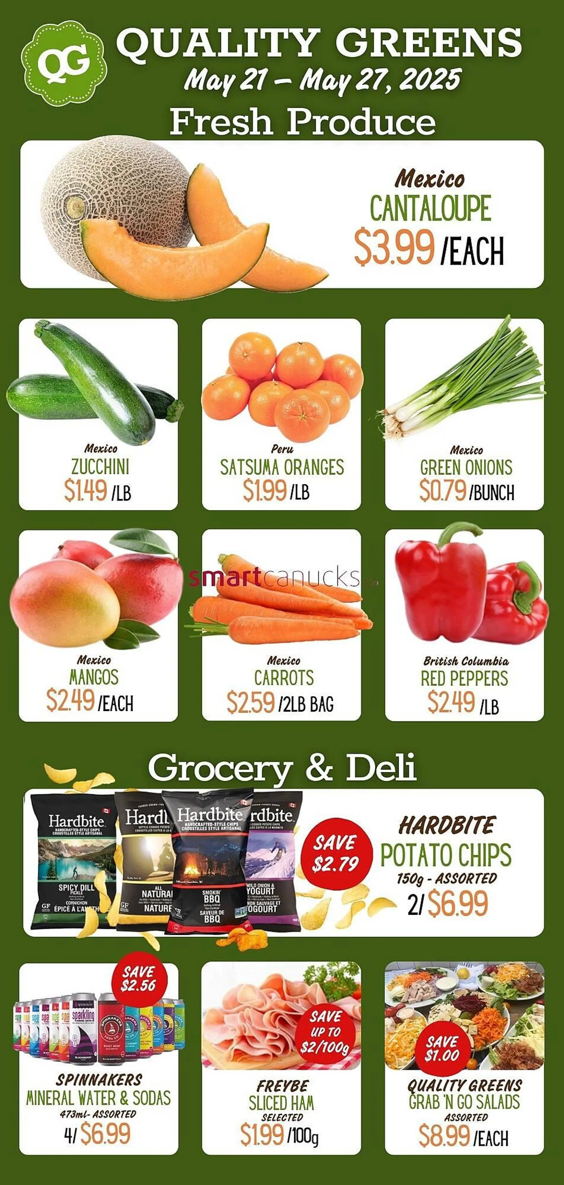 Quality Greens flyer from May 21 to June 17 2025 - flyer page 1