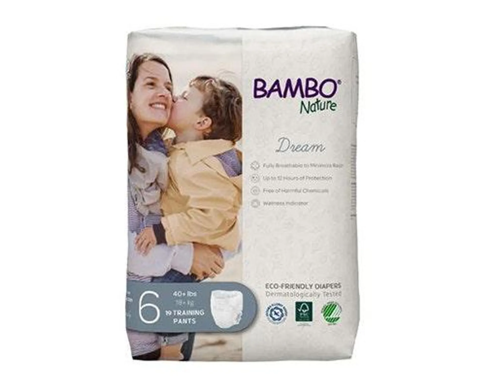 Bambo Nature Training Pants Size 6 19 Counts