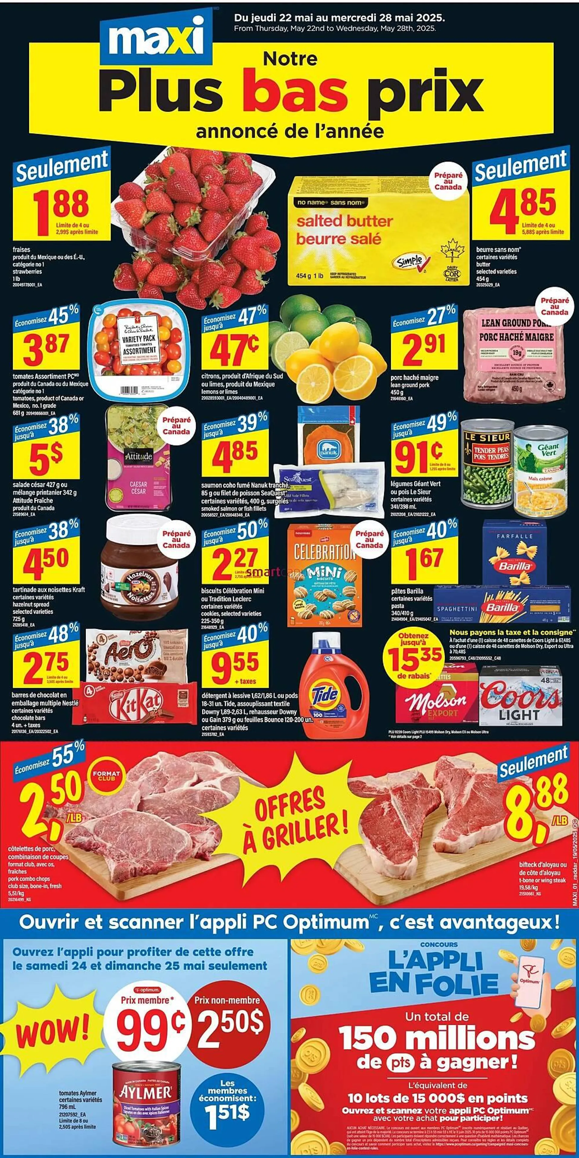 Maxi flyer from May 22 to June 11 2025 - flyer page 1
