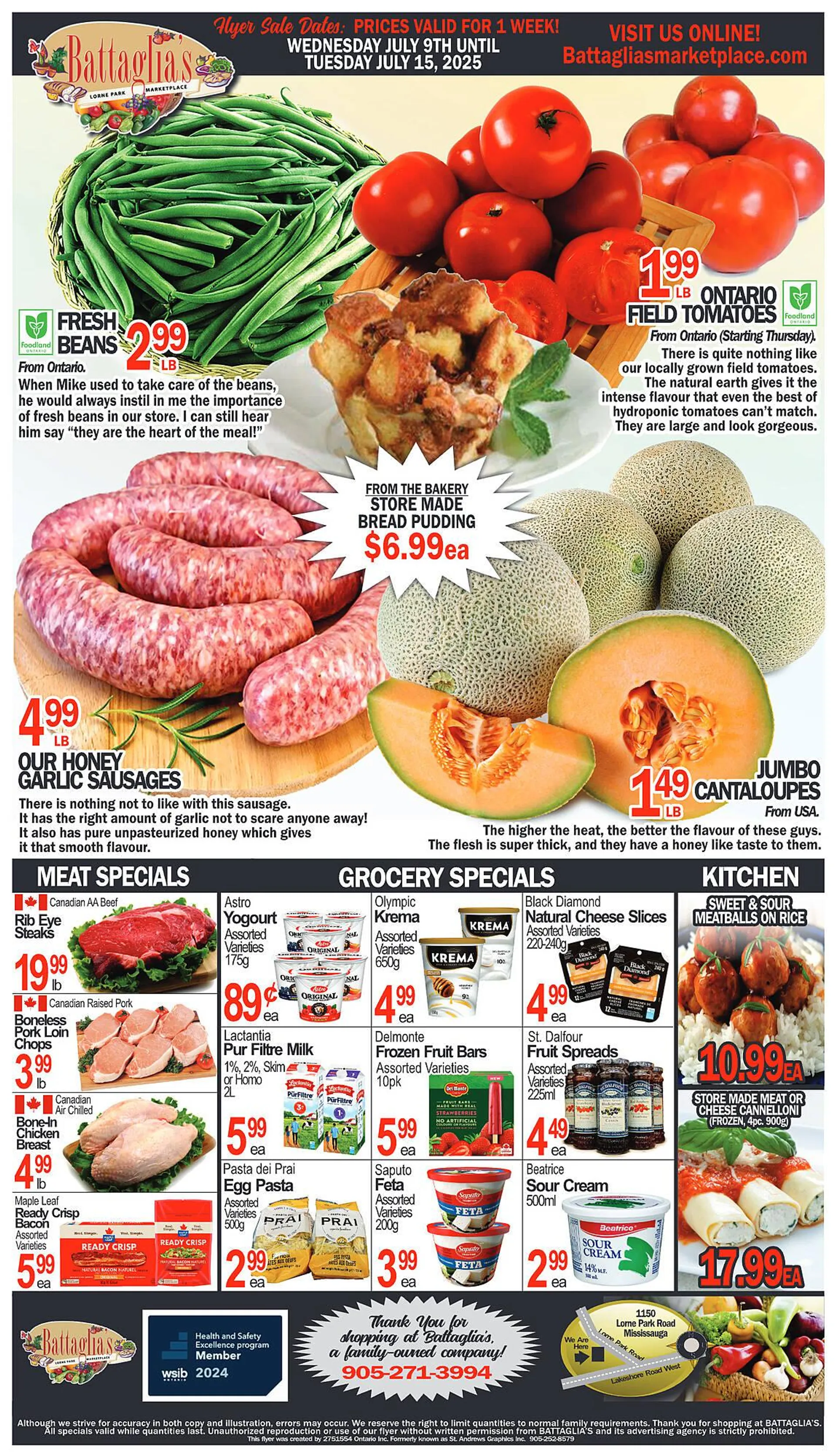 Battaglias Marketplace flyer - 1