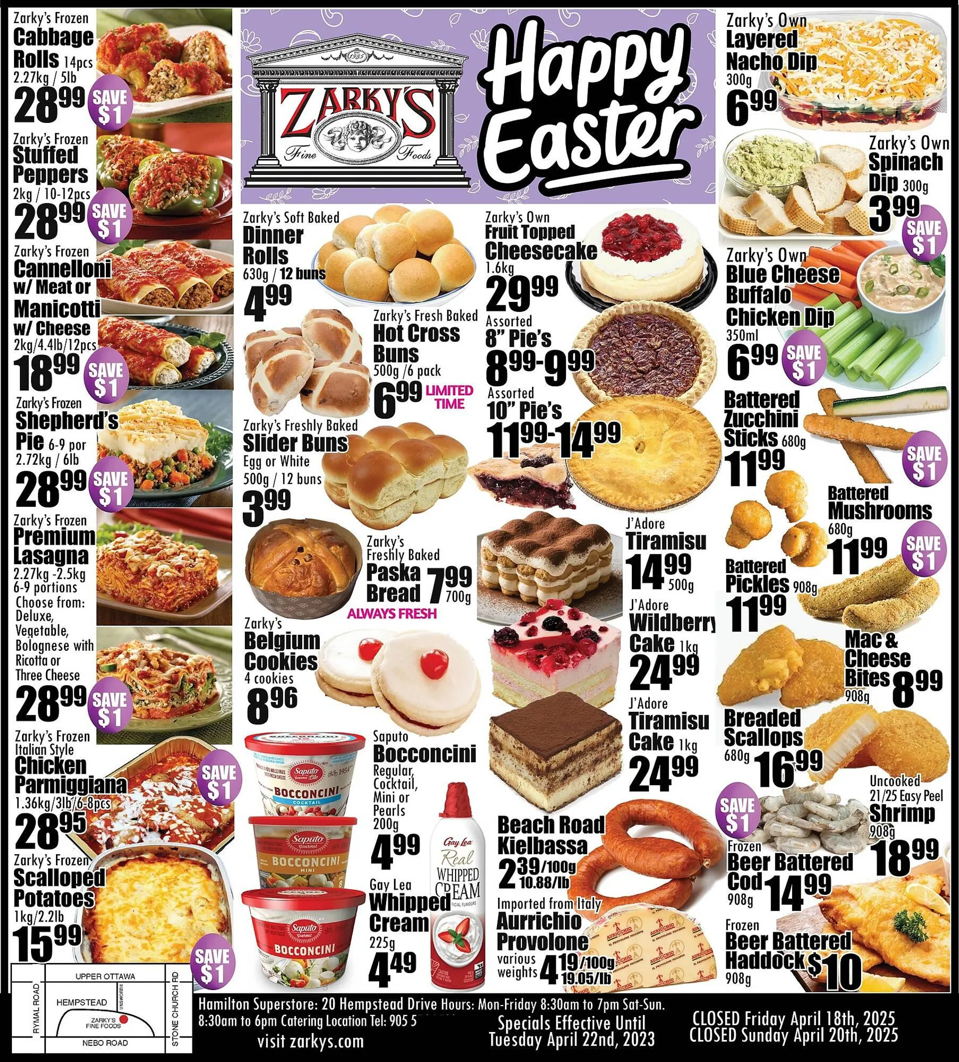 Zarkys flyer - 1