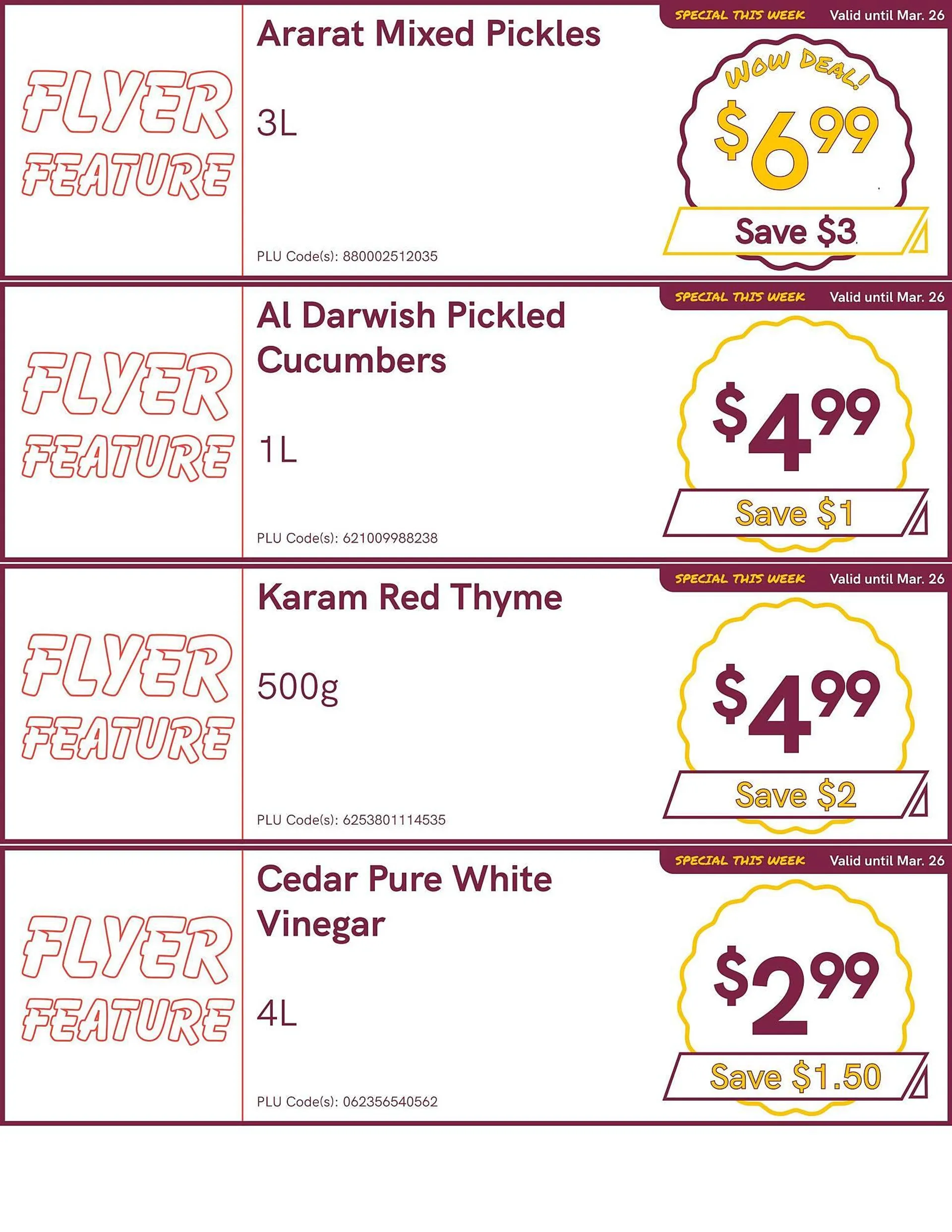 Berries Market flyer from March 20 to March 26 2025 - flyer page 20