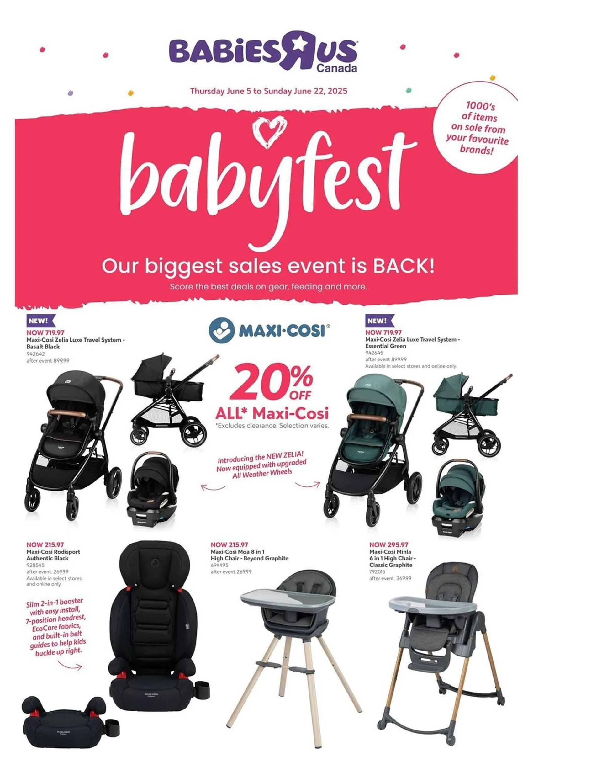 Toys R us flyer from June 3 to June 22 2025 - flyer page 1