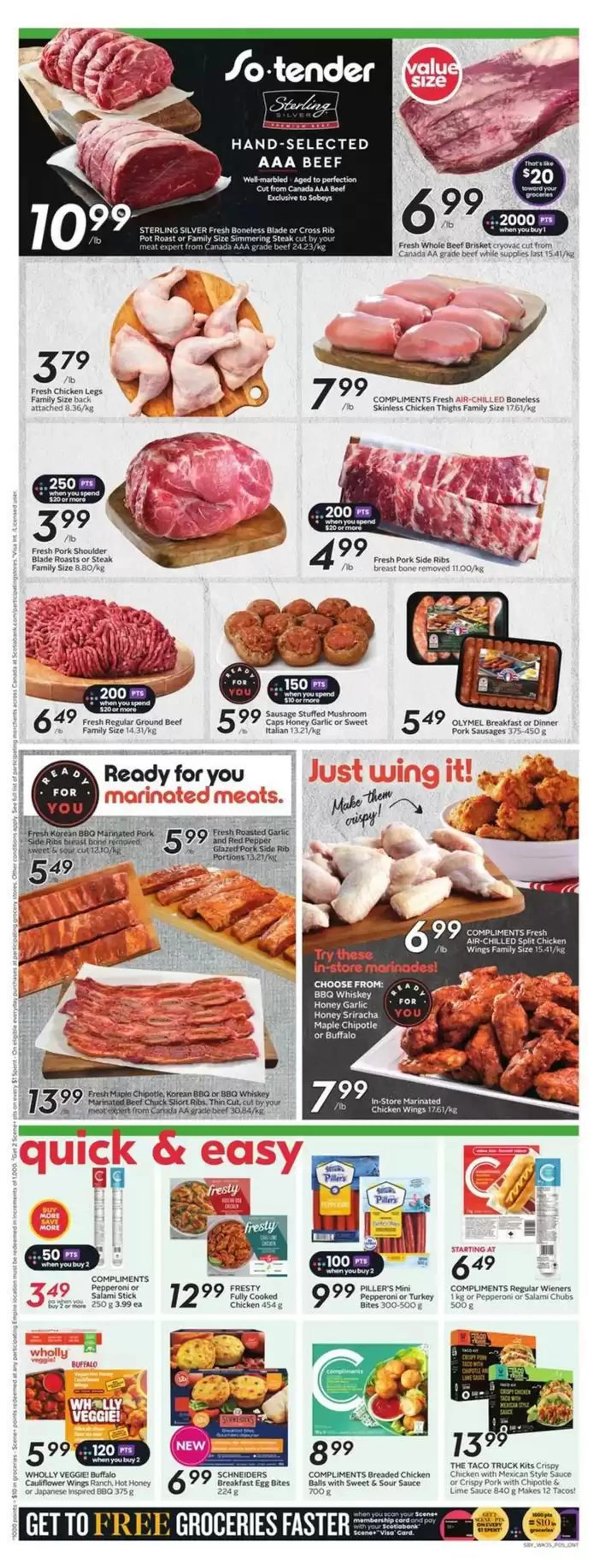 Sobeys Weekly ad from December 28 to January 11 2025 - flyer page 4