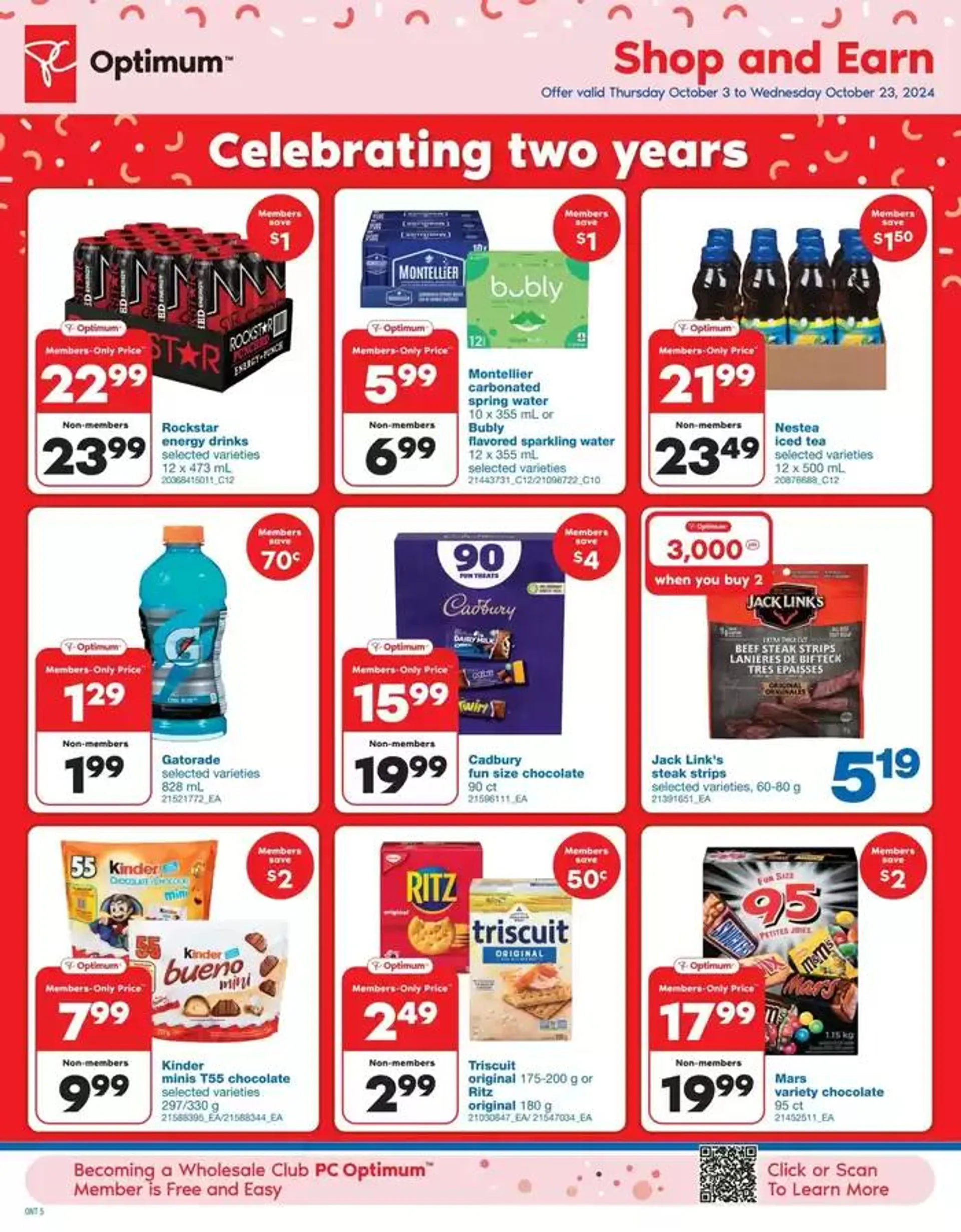 Wholesale Club Weekly ad from October 3 to October 23 2024 - flyer page 5