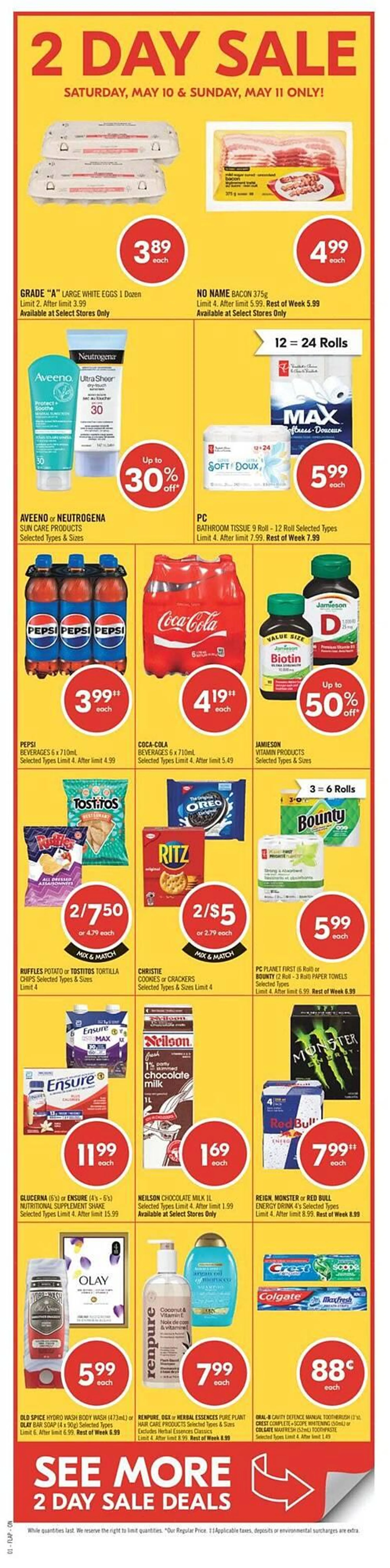 Shoppers Drug Mart flyer from May 10 to May 16 2025 - flyer page 4