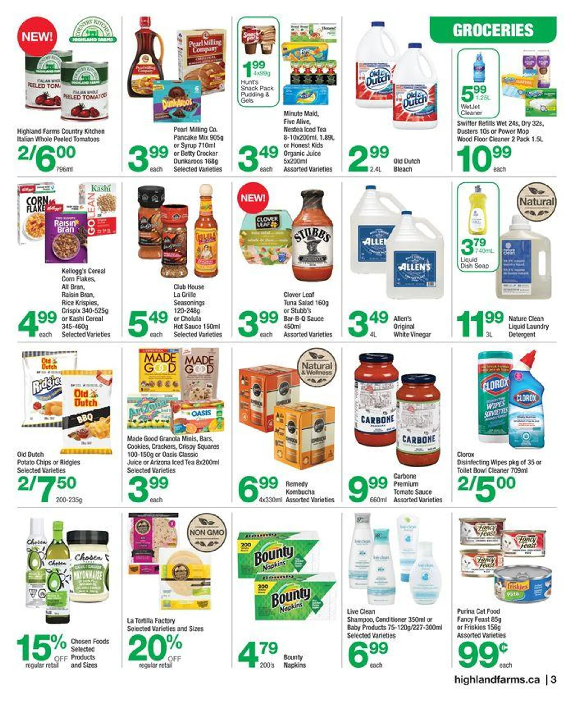 Highland Farms flyer from May 2 to May 15 2024 - flyer page 3