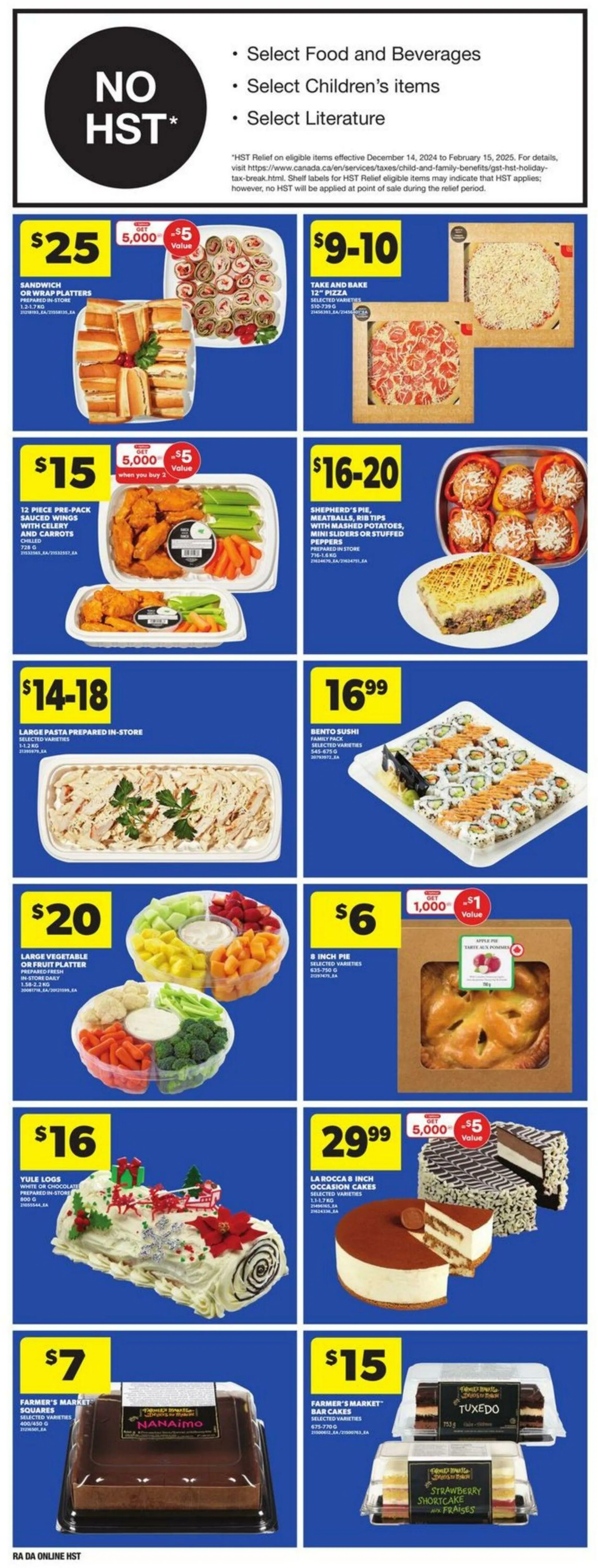 Atlantic Superstore Current flyer from December 19 to December 25 2024 - flyer page 12