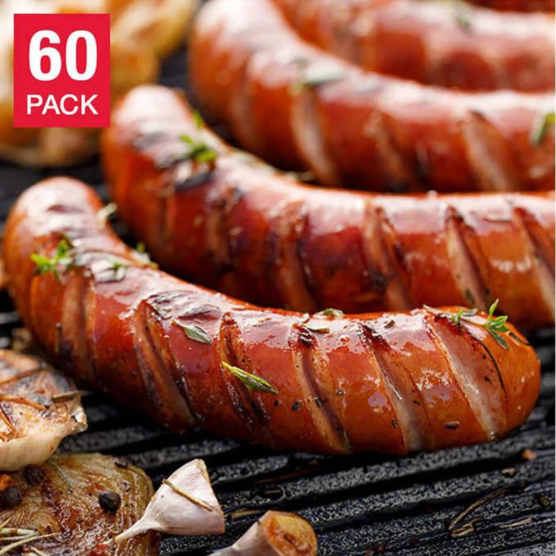 Northfork Meats Cooked Game Sausages Trio Natural Frontier 5 kg (11 lb)