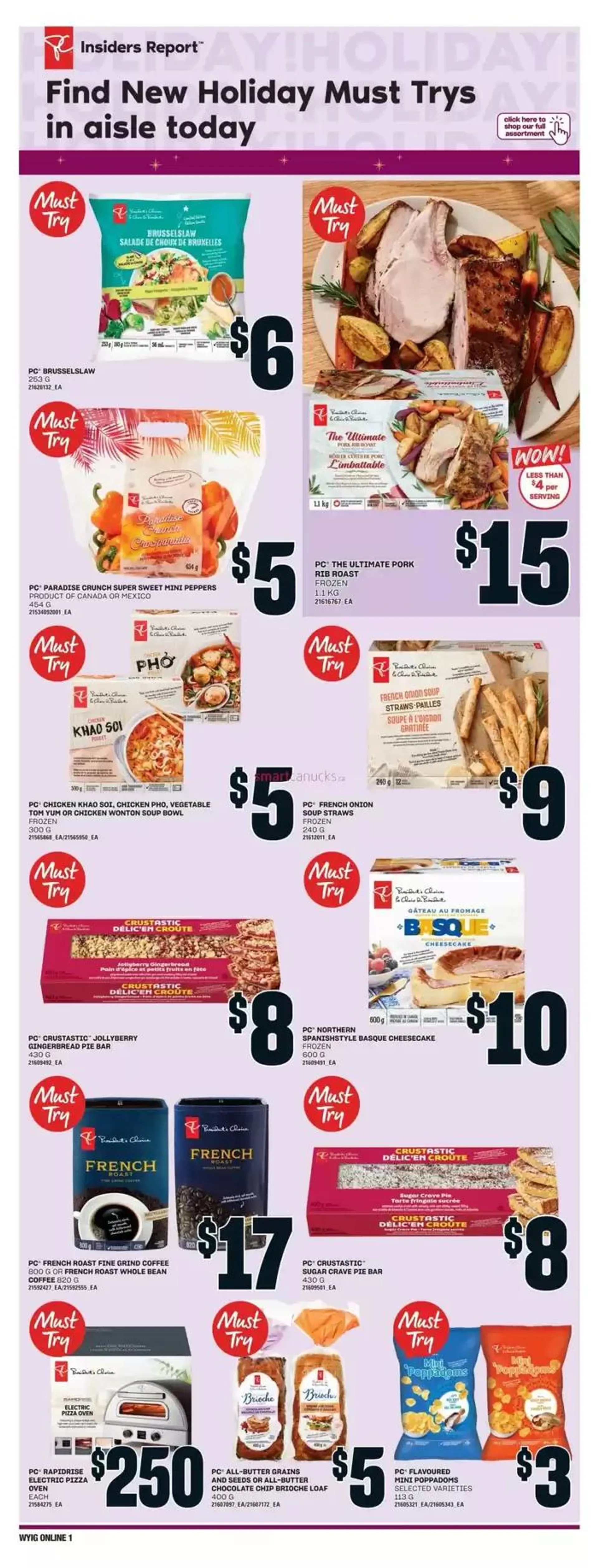 Independent Grocer weeky flyer from October 31 to November 6 2024 - flyer page 12