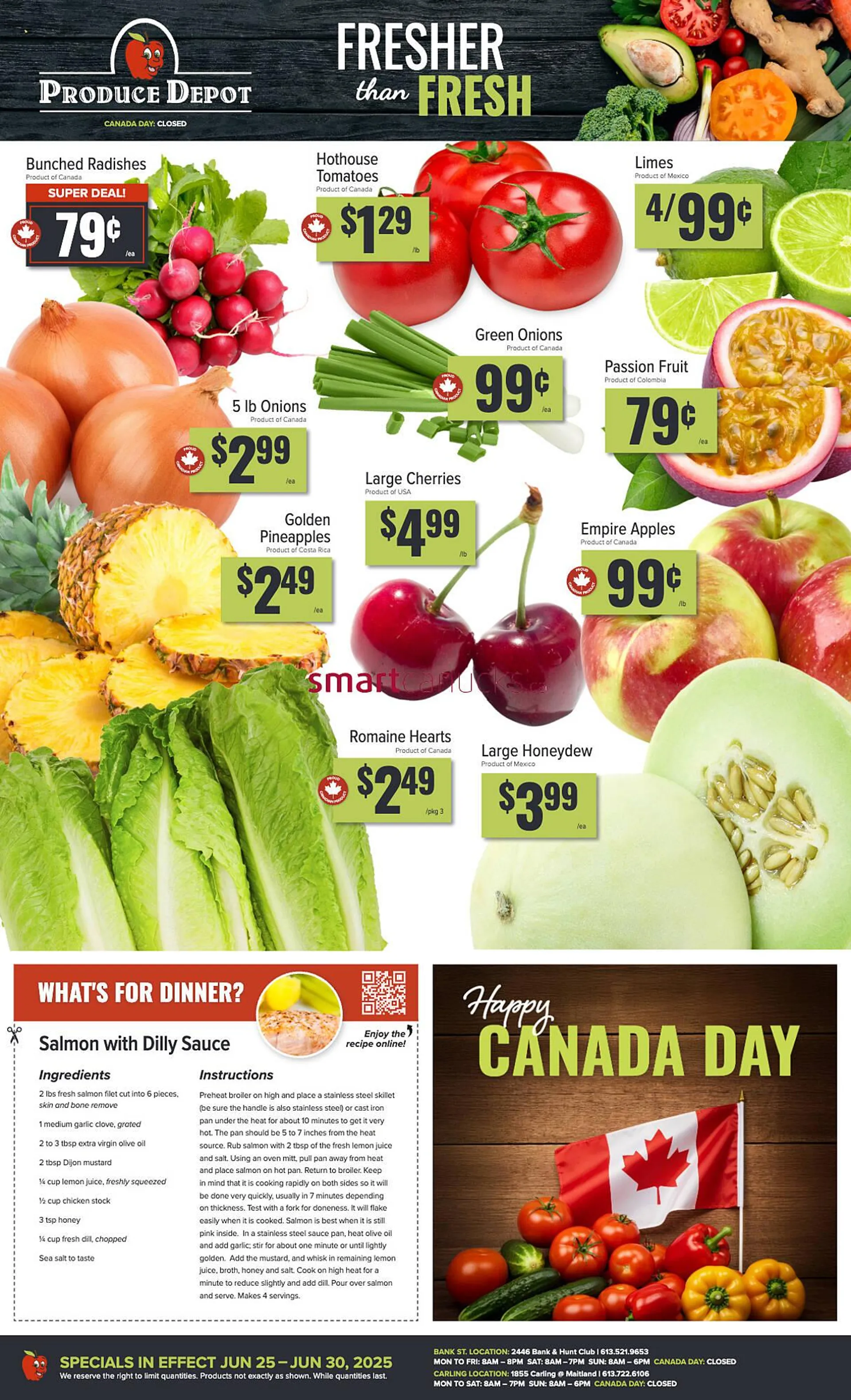 Produce Depot flyer from June 25 to July 1 2025 - flyer page 1