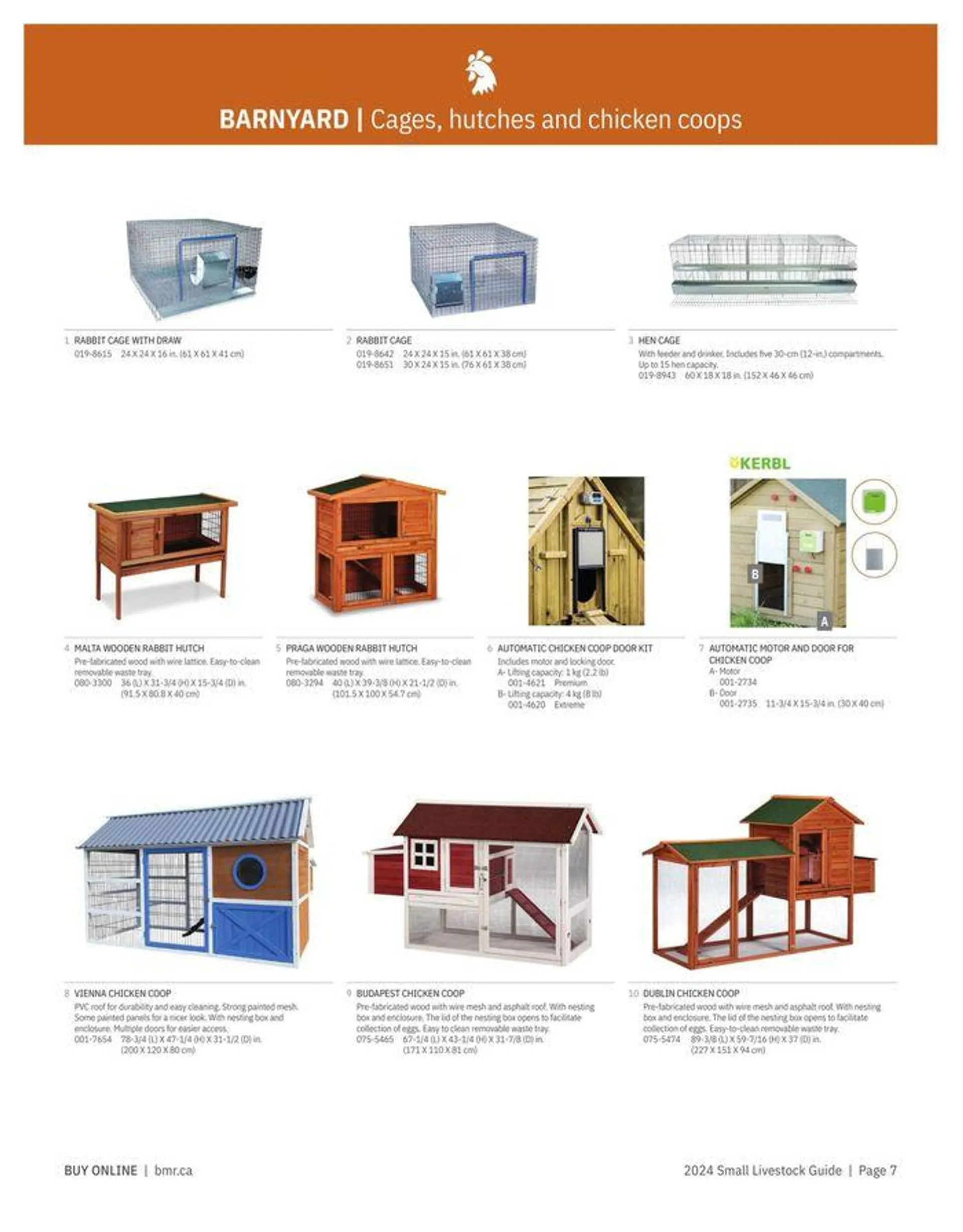 2024 Small Livestock Guide from April 25 to December 31 2024 - flyer page 7