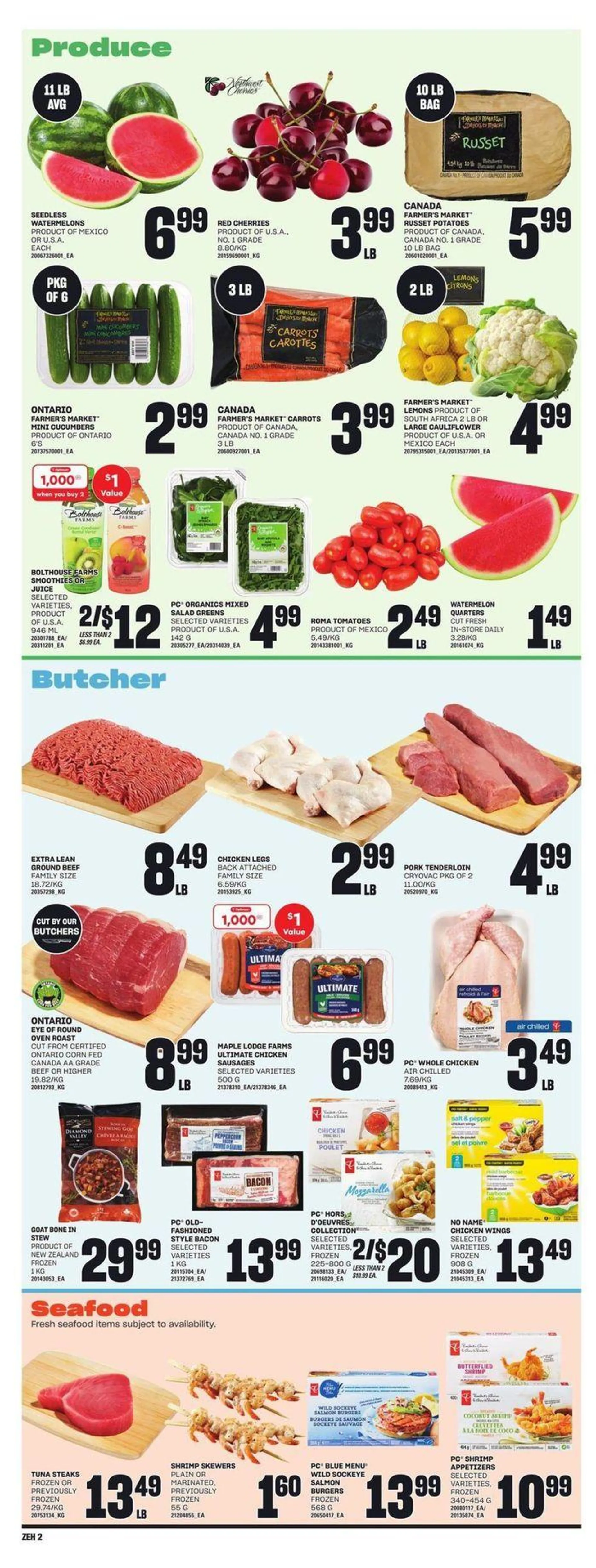 Zehrs Markets weeky flyer from June 13 to June 19 2024 - flyer page 12