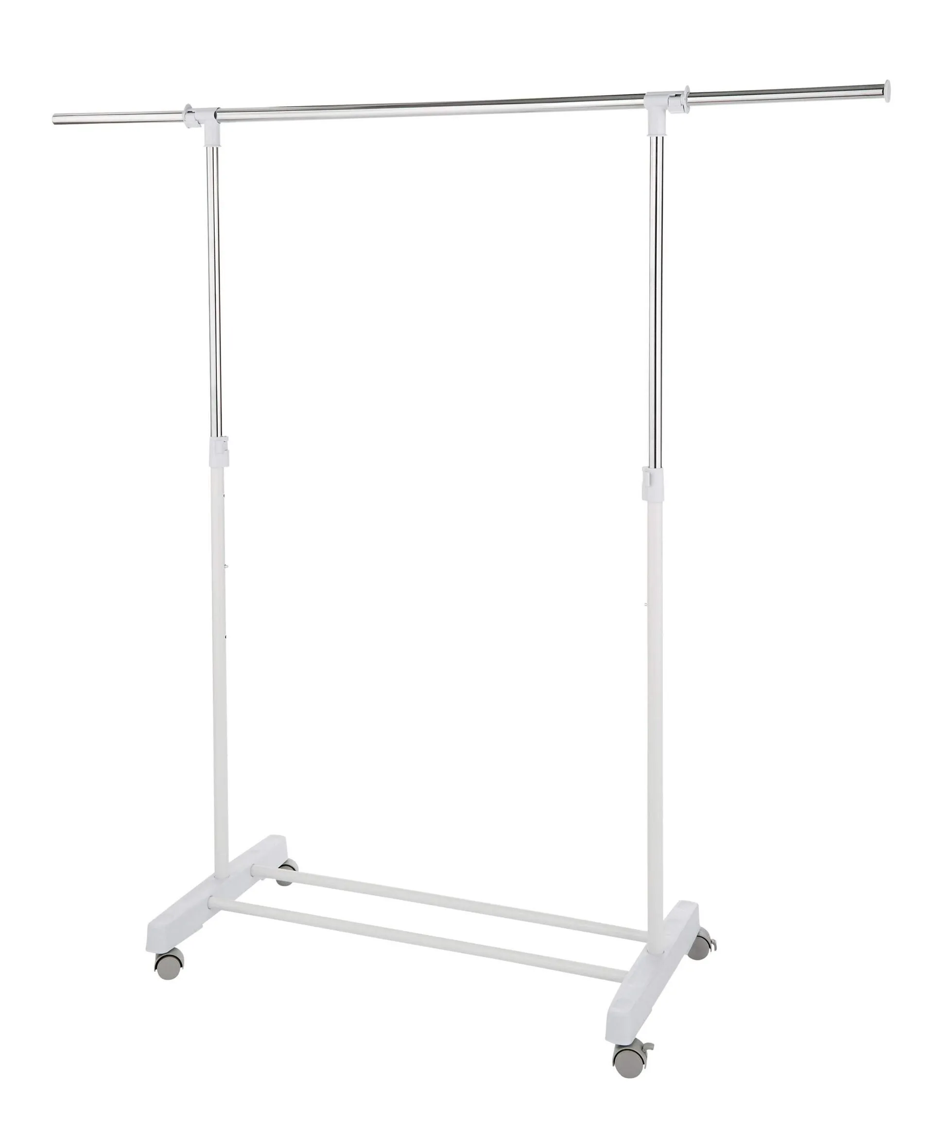 type A Prima Freestanding Adjustable Clothing Rack with Tool-Free Assembly