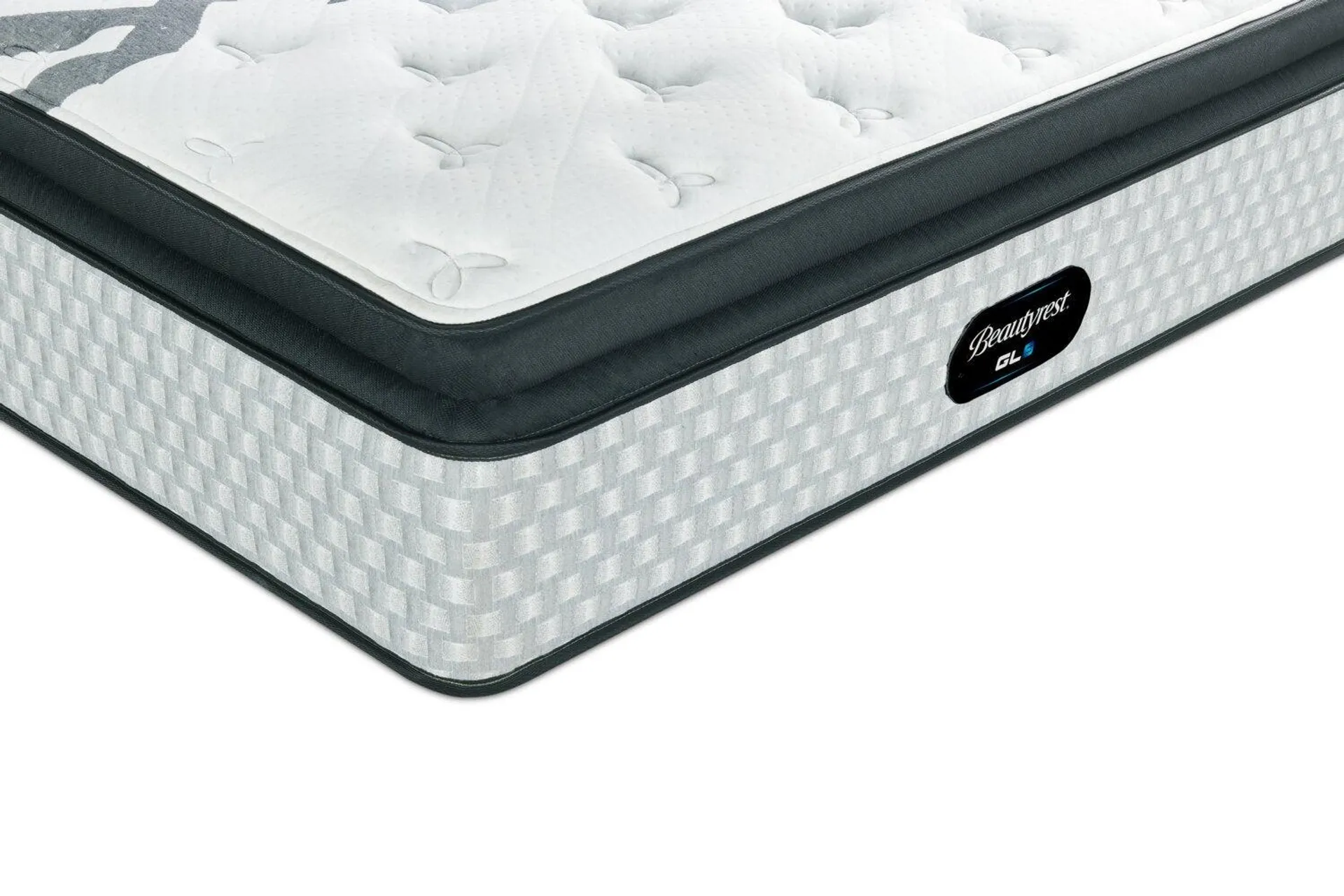 Beautyrest GL8 Euro Pillowtop Full Mattress Set